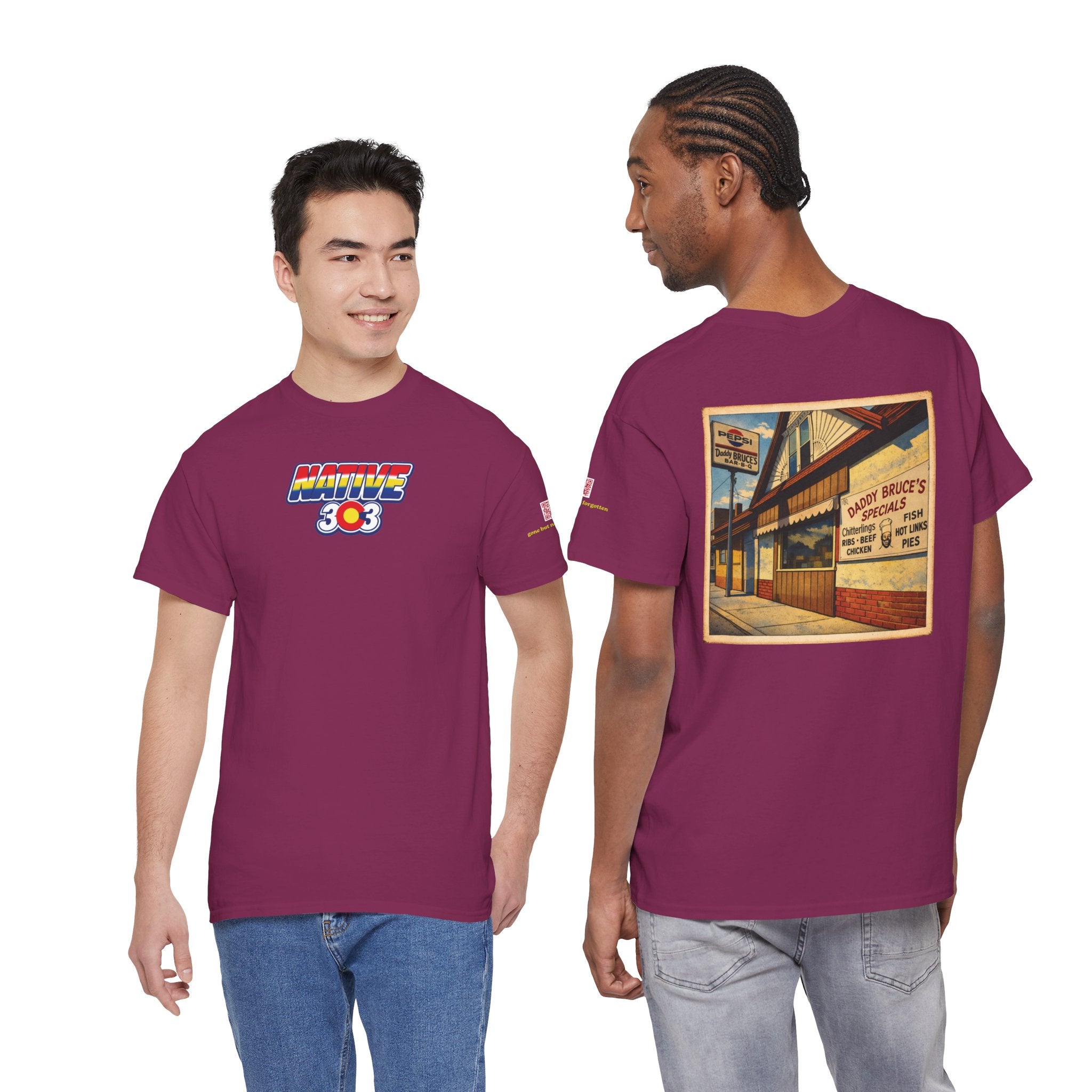 DADDY BRUCE'S BBQ - vintage Metro Denver gear