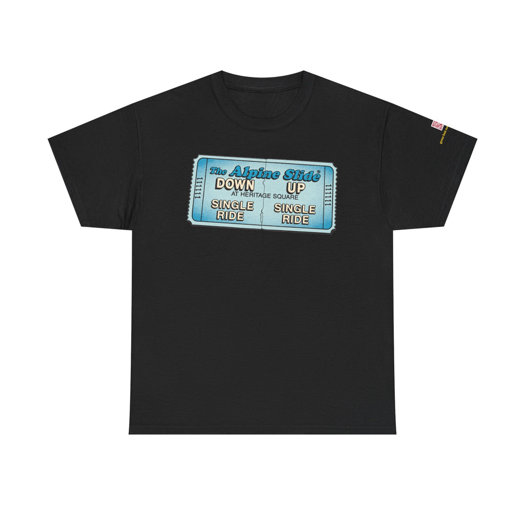 Alpine Slide comic style design- vintage Denver gear