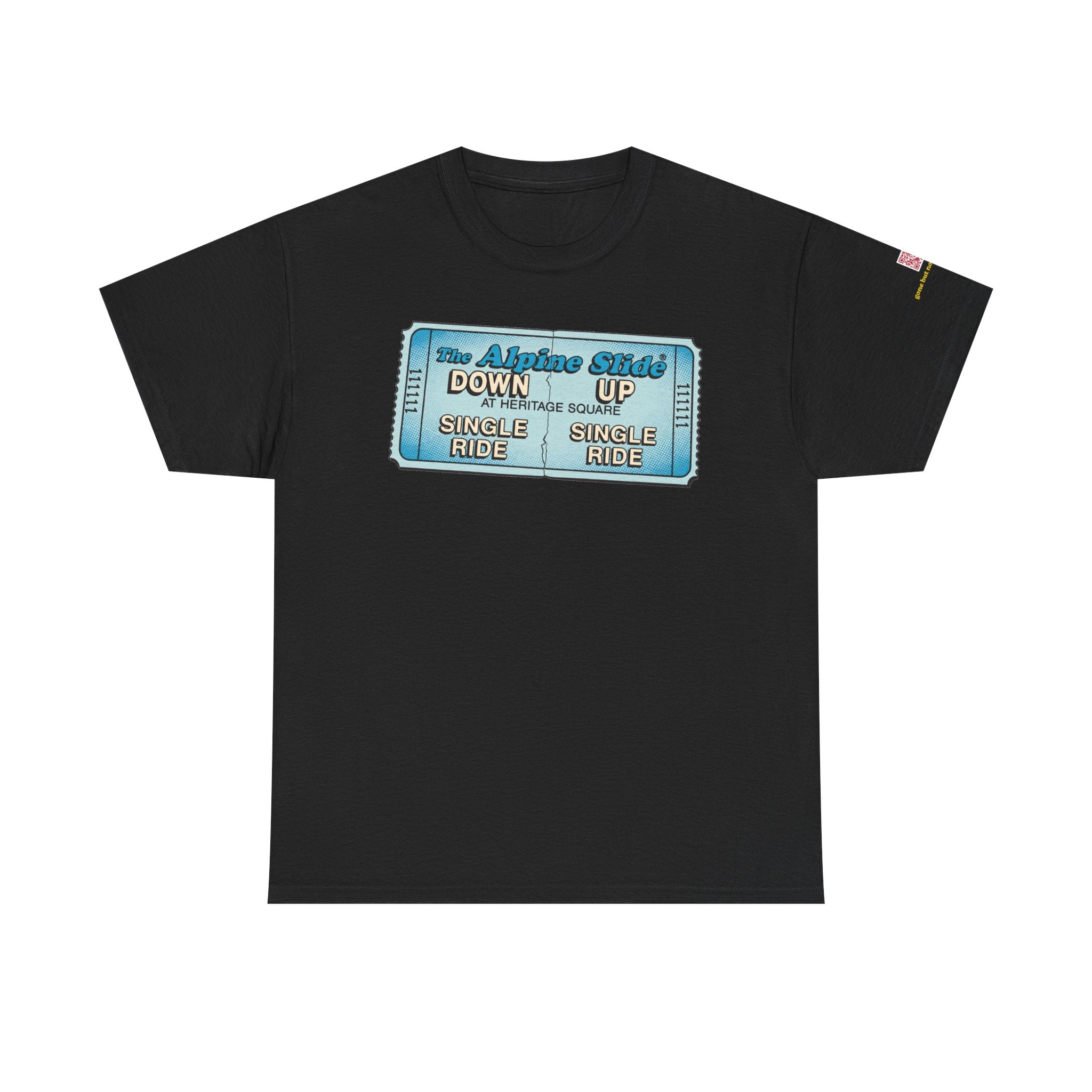 Alpine Slide comic style design- vintage Denver gear