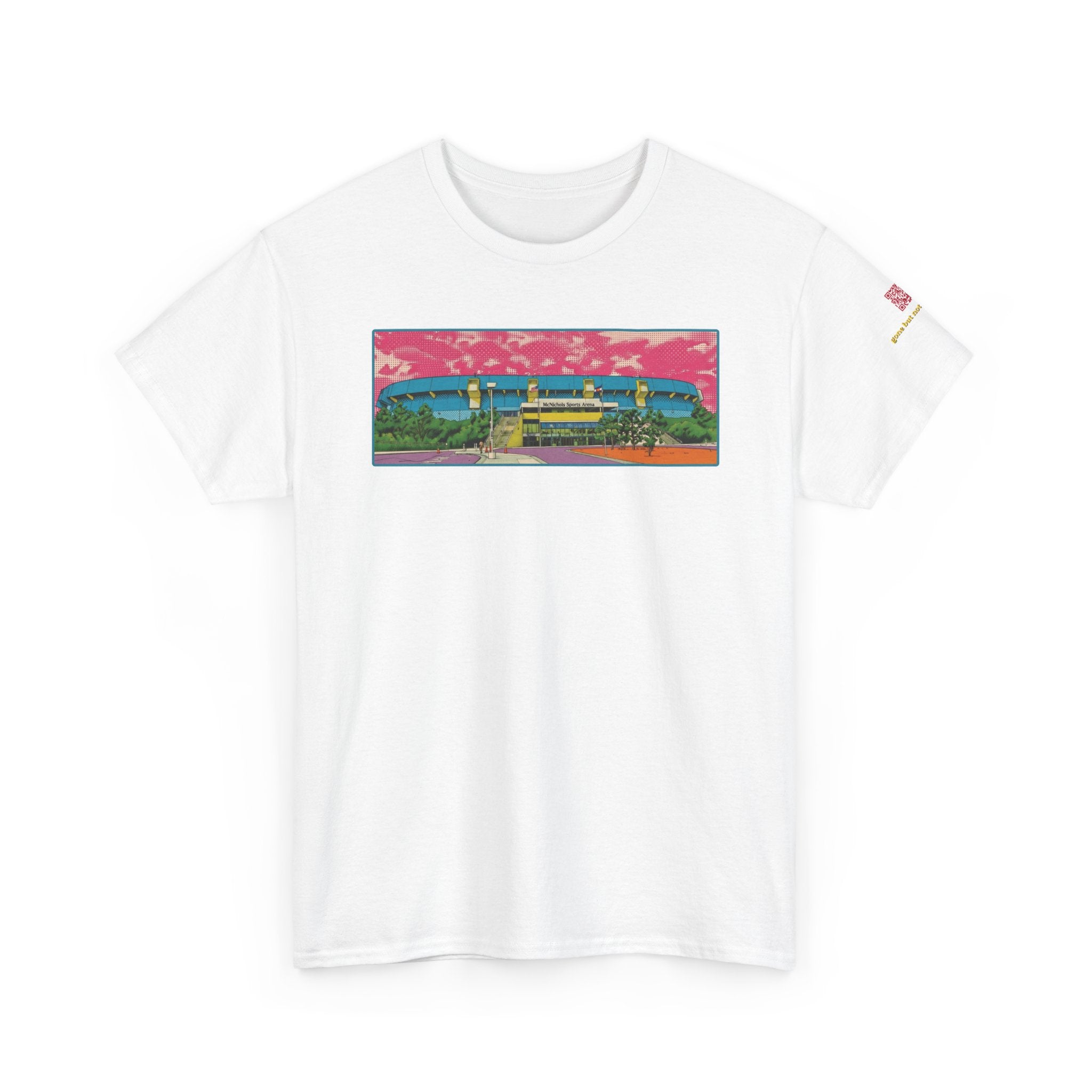 McNichols Arena - retro pop-art imagining - vintage Denver gear