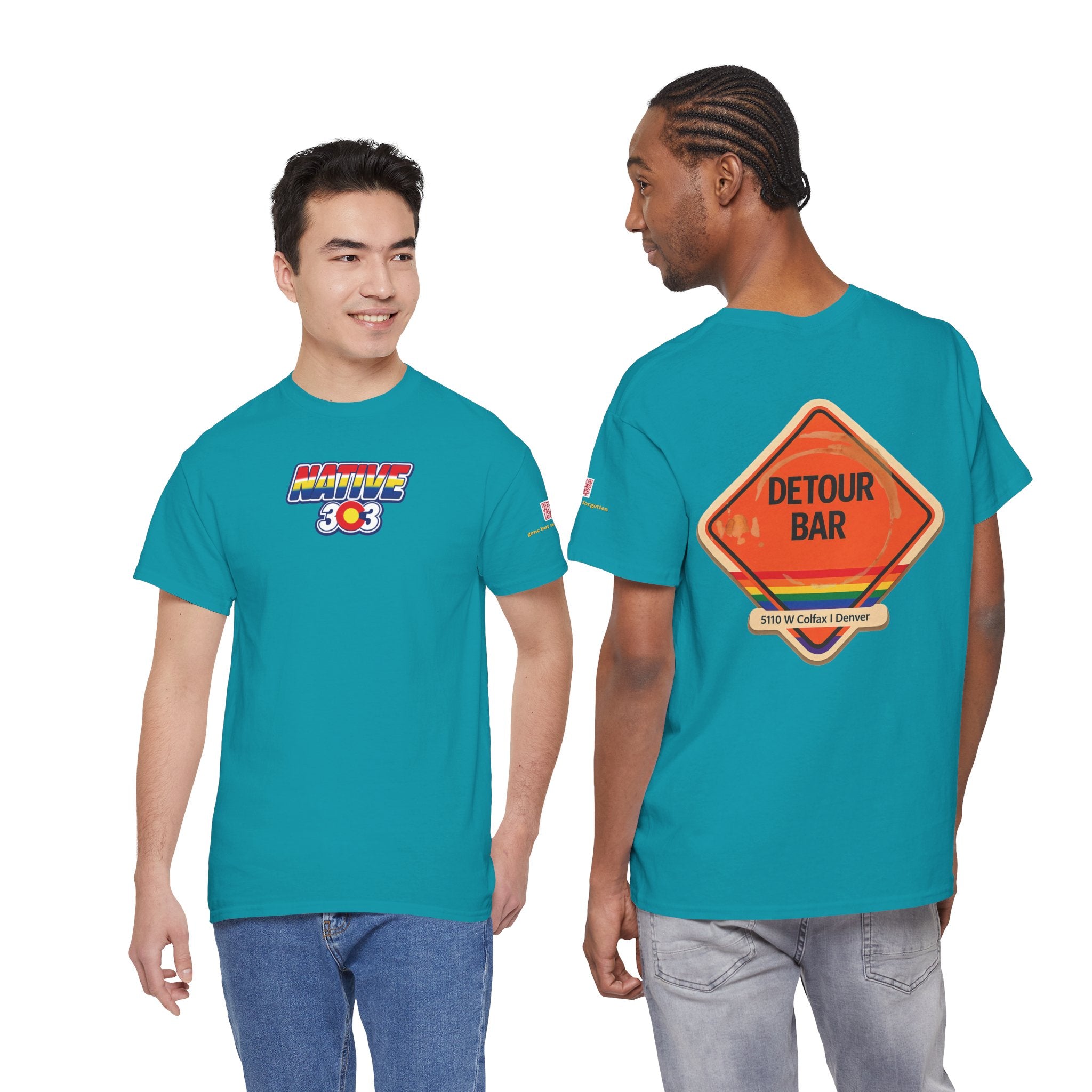 DETOUR BAR after hours back design - vintage Colorado gear