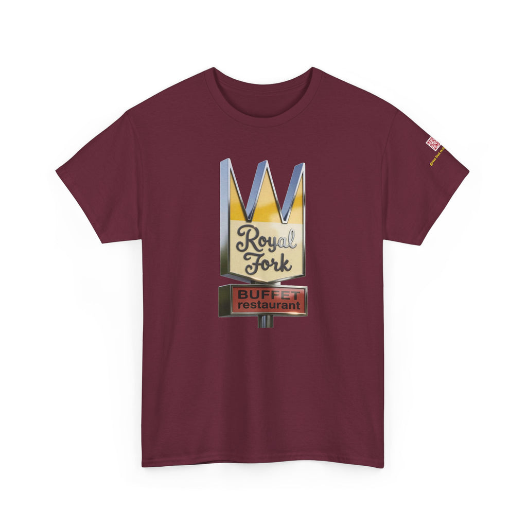 Royal Fork restaurant pop-art design - vintage Denver gear