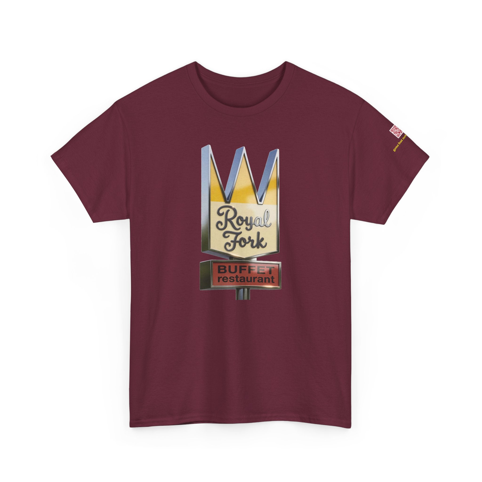 Royal Fork restaurant pop-art design - vintage Denver gear