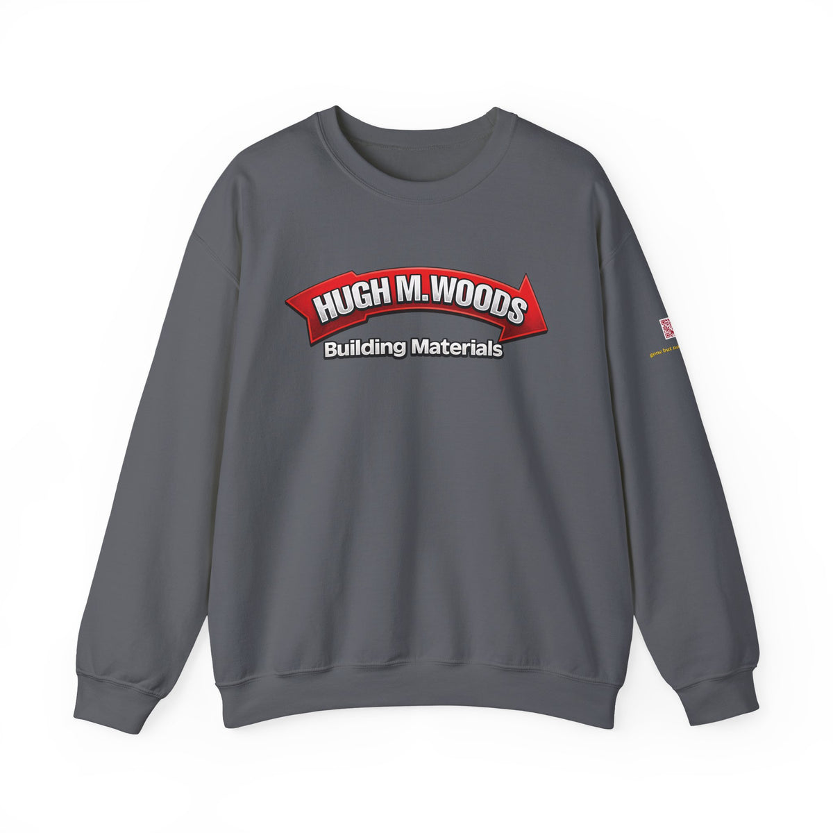 Hugh M Woods logo | Native303 Sweatshirt