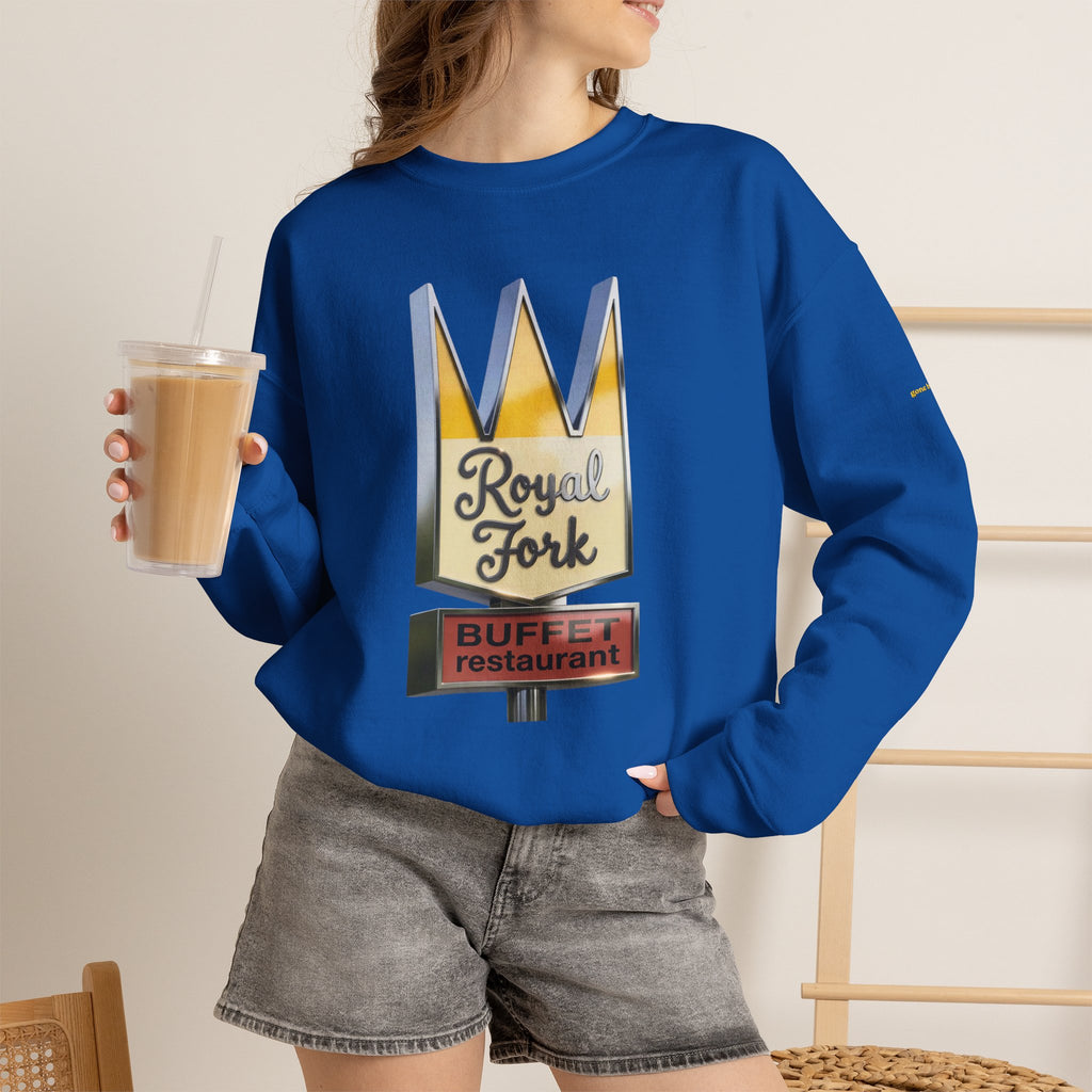 Royal Fork restaurant hi resolution digital style  | Native303 Sweatshirt
