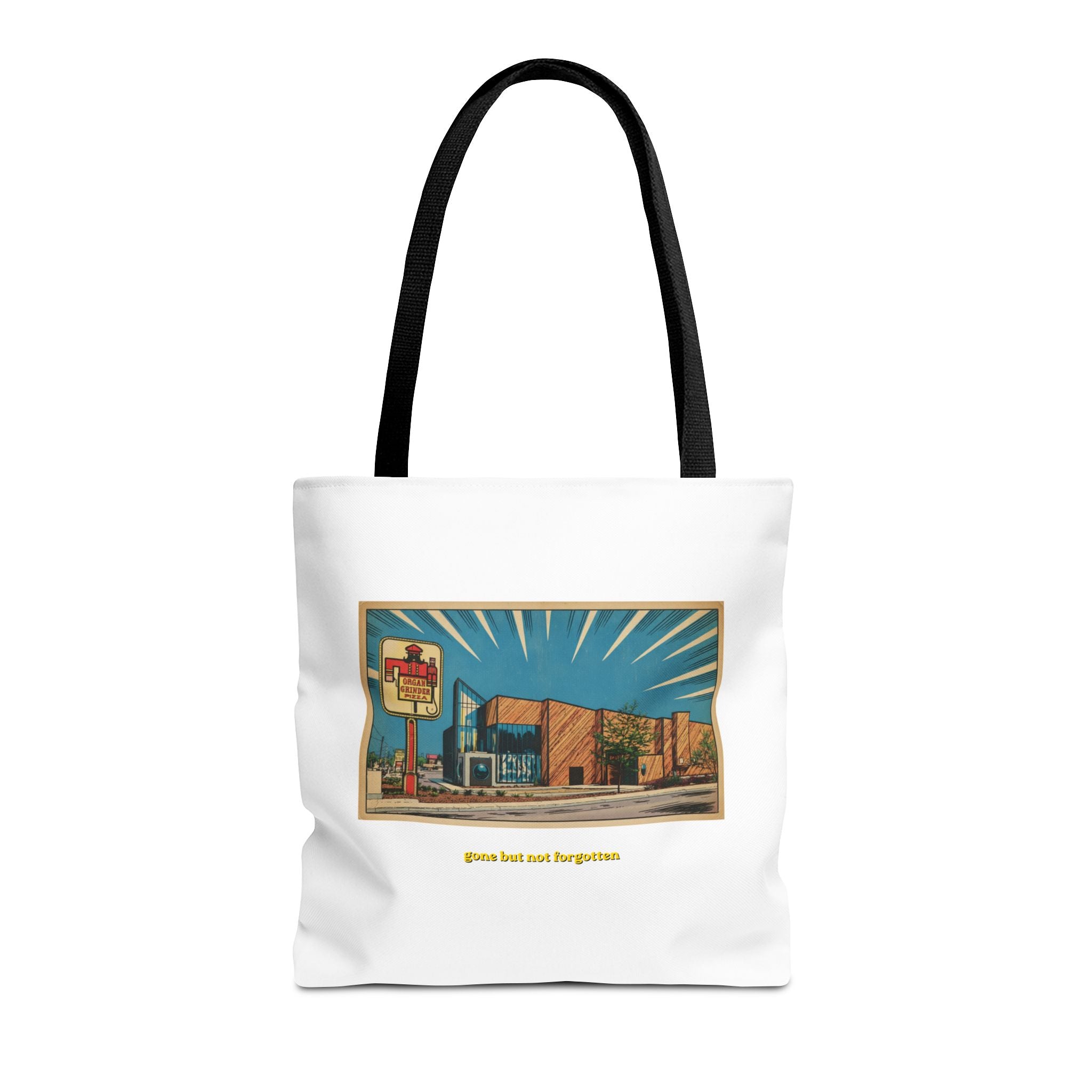 Organ Grinder (comic style) Tote