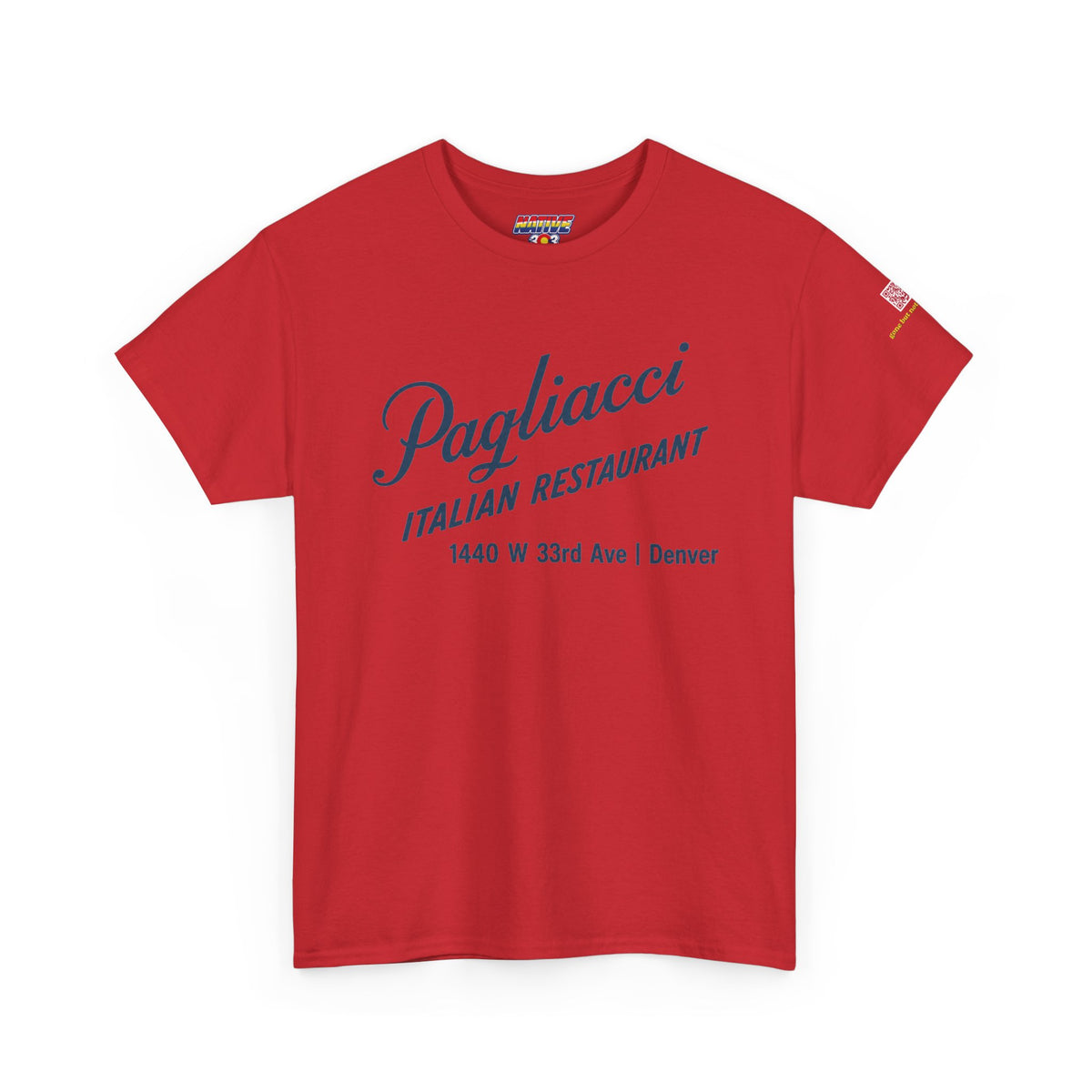 Pagliacci Italian restaurant - vintage Denver gear