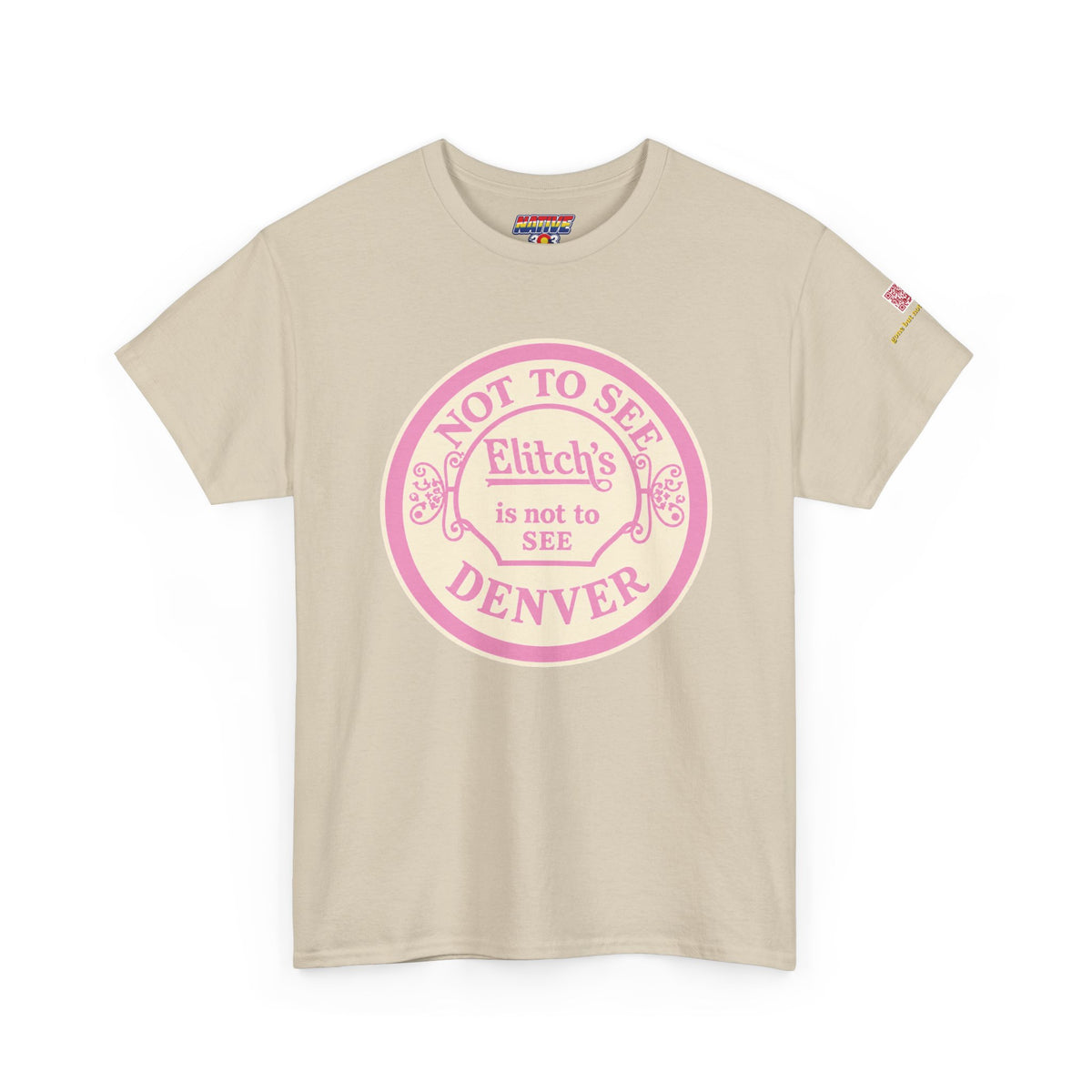 Elitch Gardens PINK - vintage Denver gear