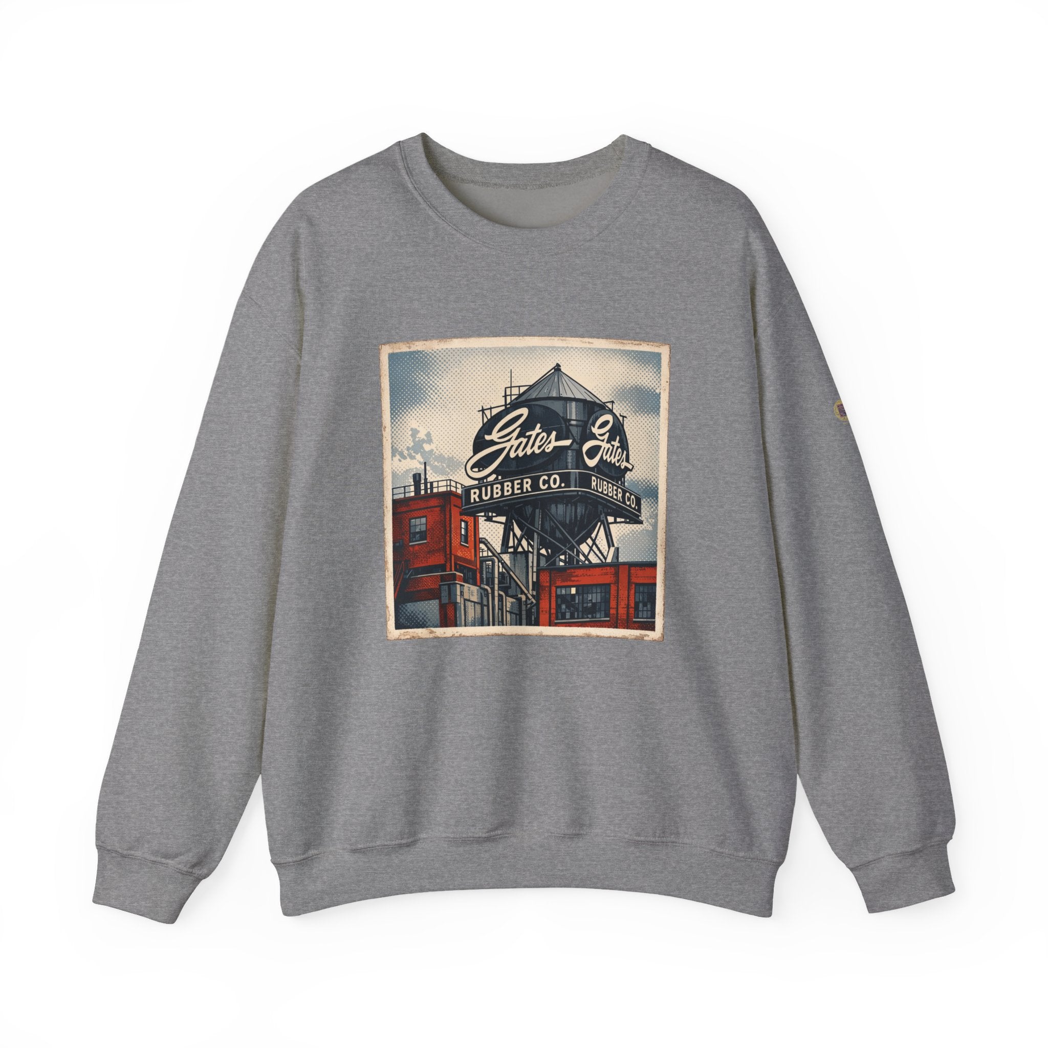 Gate's Rubber Company water tower | Native303 Sweatshirt