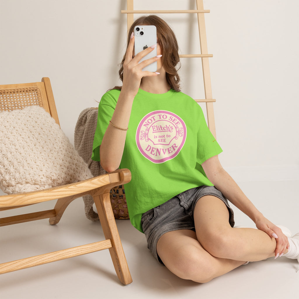 Elitch Gardens PINK - vintage Denver gear