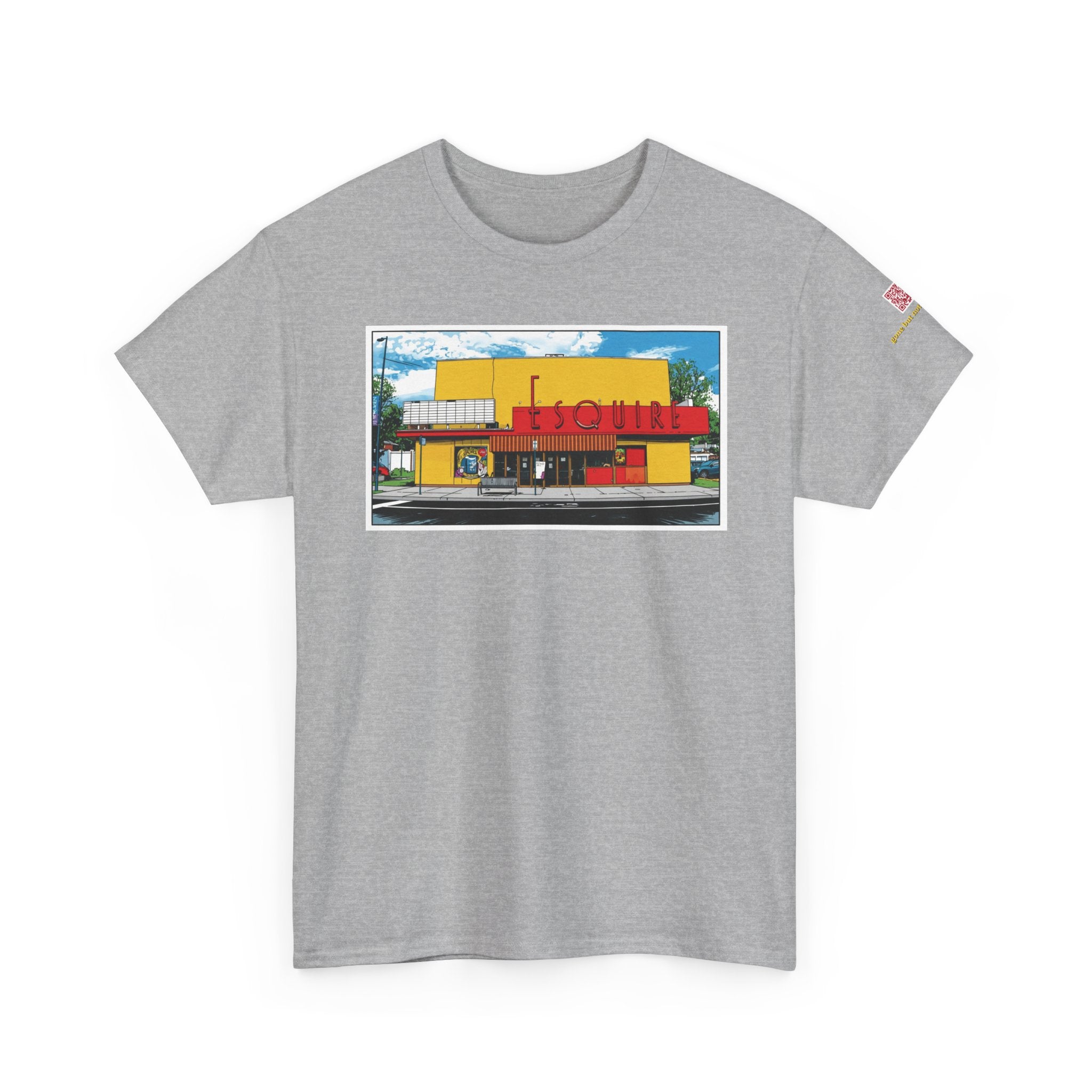 Esquire Theater pop art - vintage Denver gear