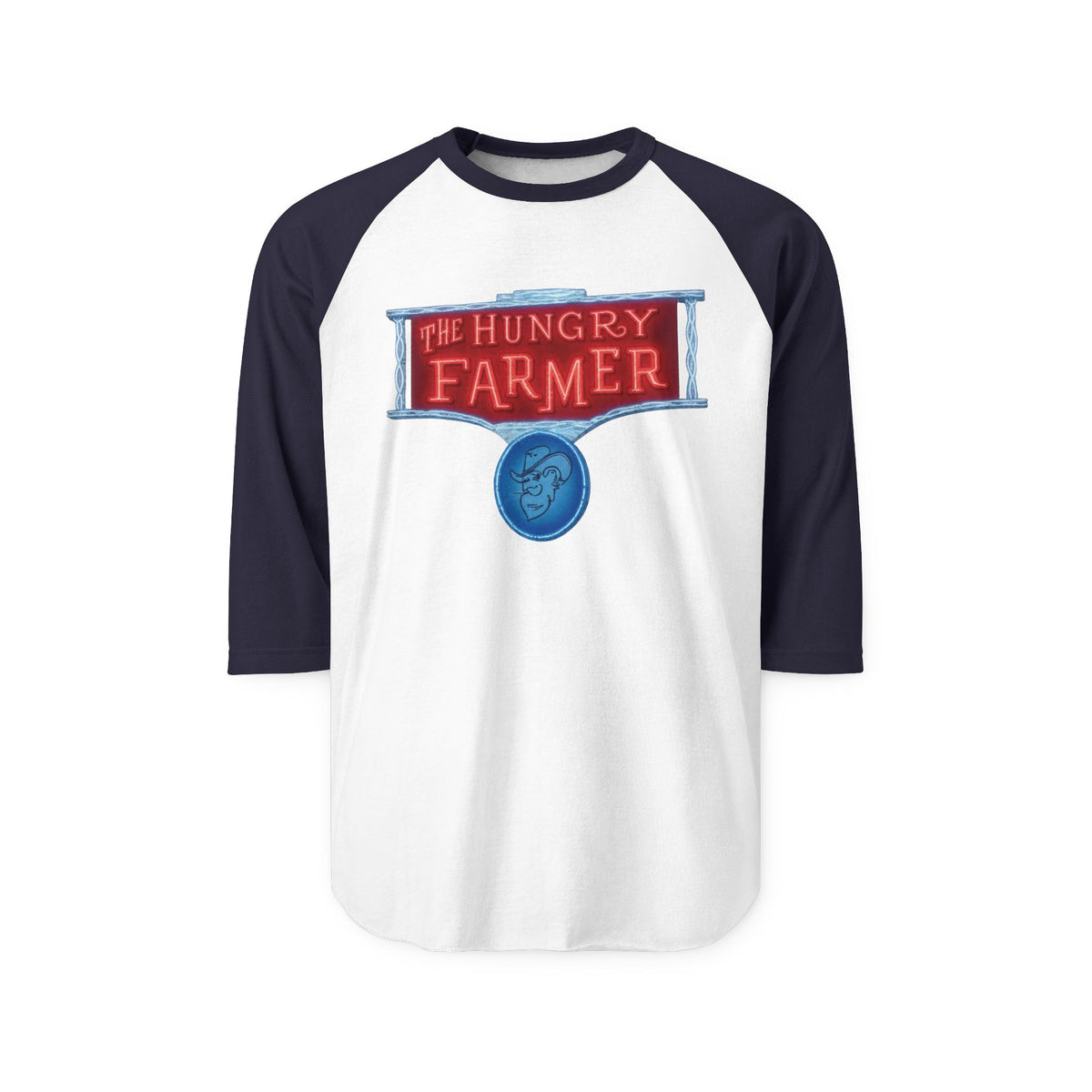 HUNGRY FARMER RESTAURANT | Retro Baseball Tee