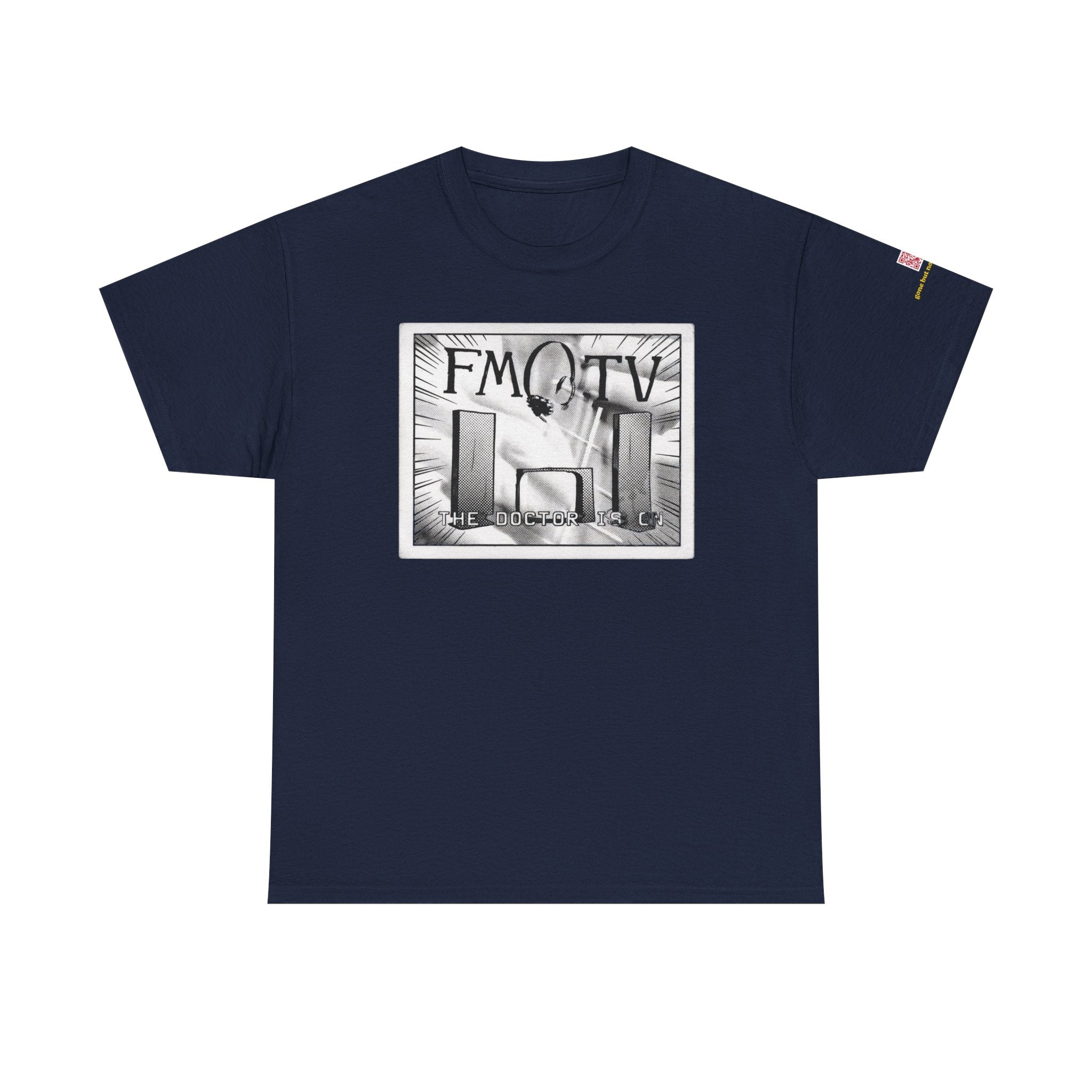 FM/TV (B/W comic style) - vintage Denver gear