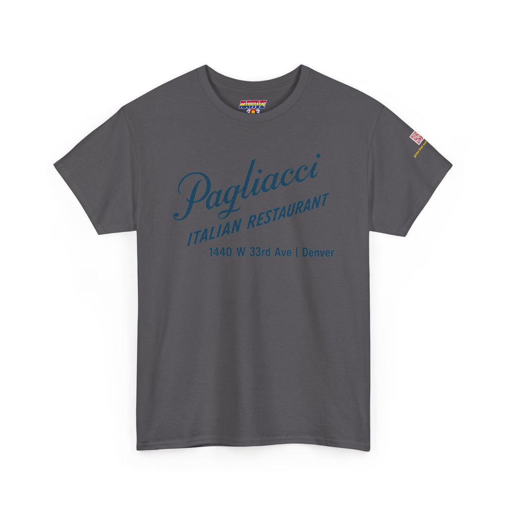 Pagliacci Italian restaurant - vintage Denver gear