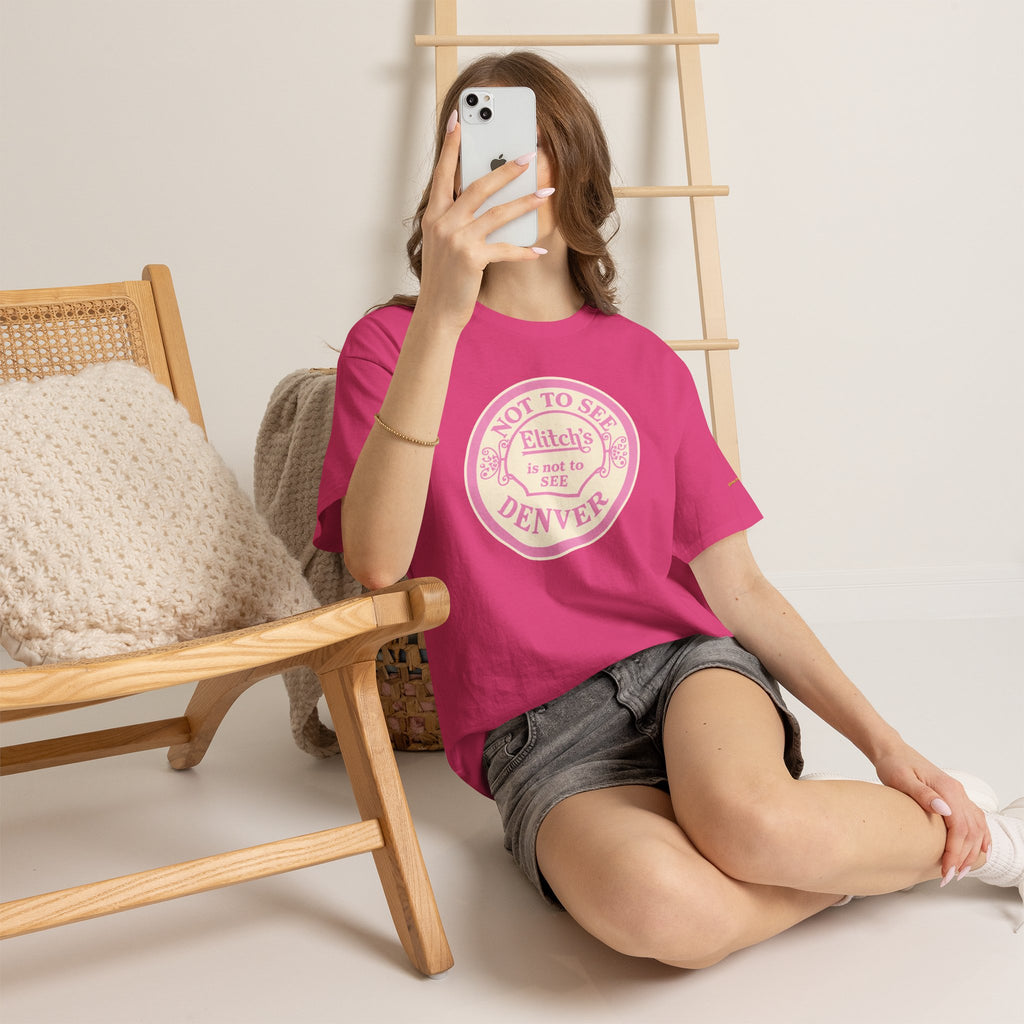 Elitch Gardens PINK - vintage Denver gear