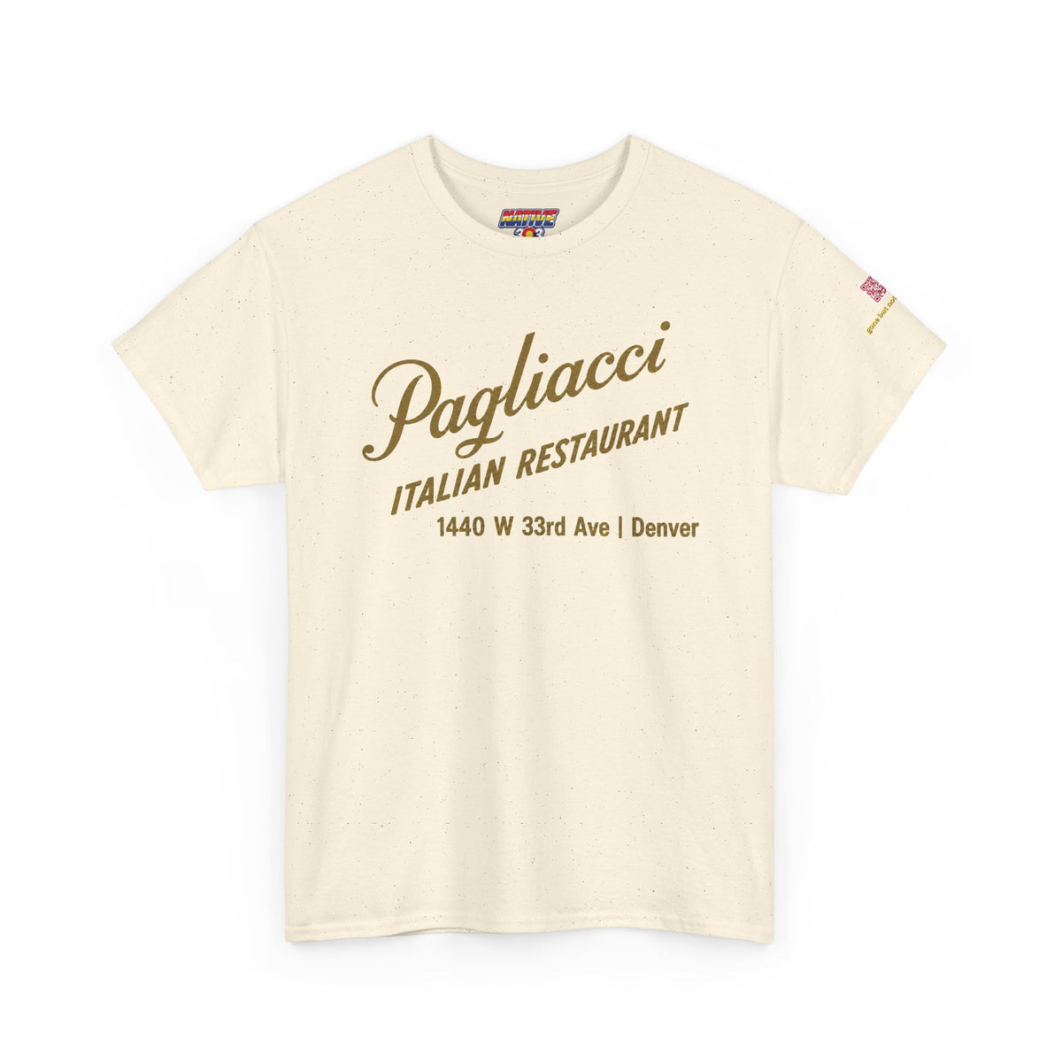 Pagliacci Italian restaurant - vintage Denver gear