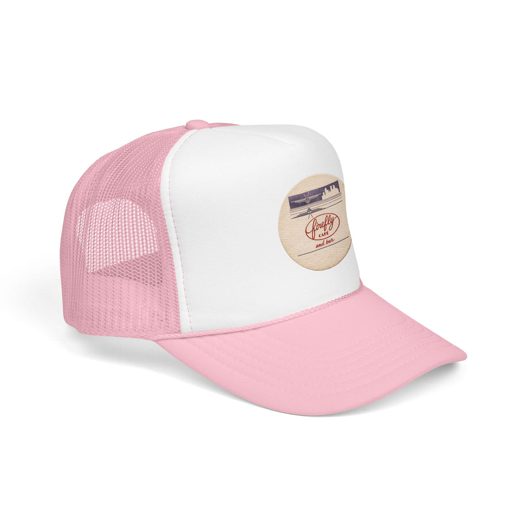 Firefly Cafe and Bar Trucker Hat — Vintage Sailboat Foam Cap