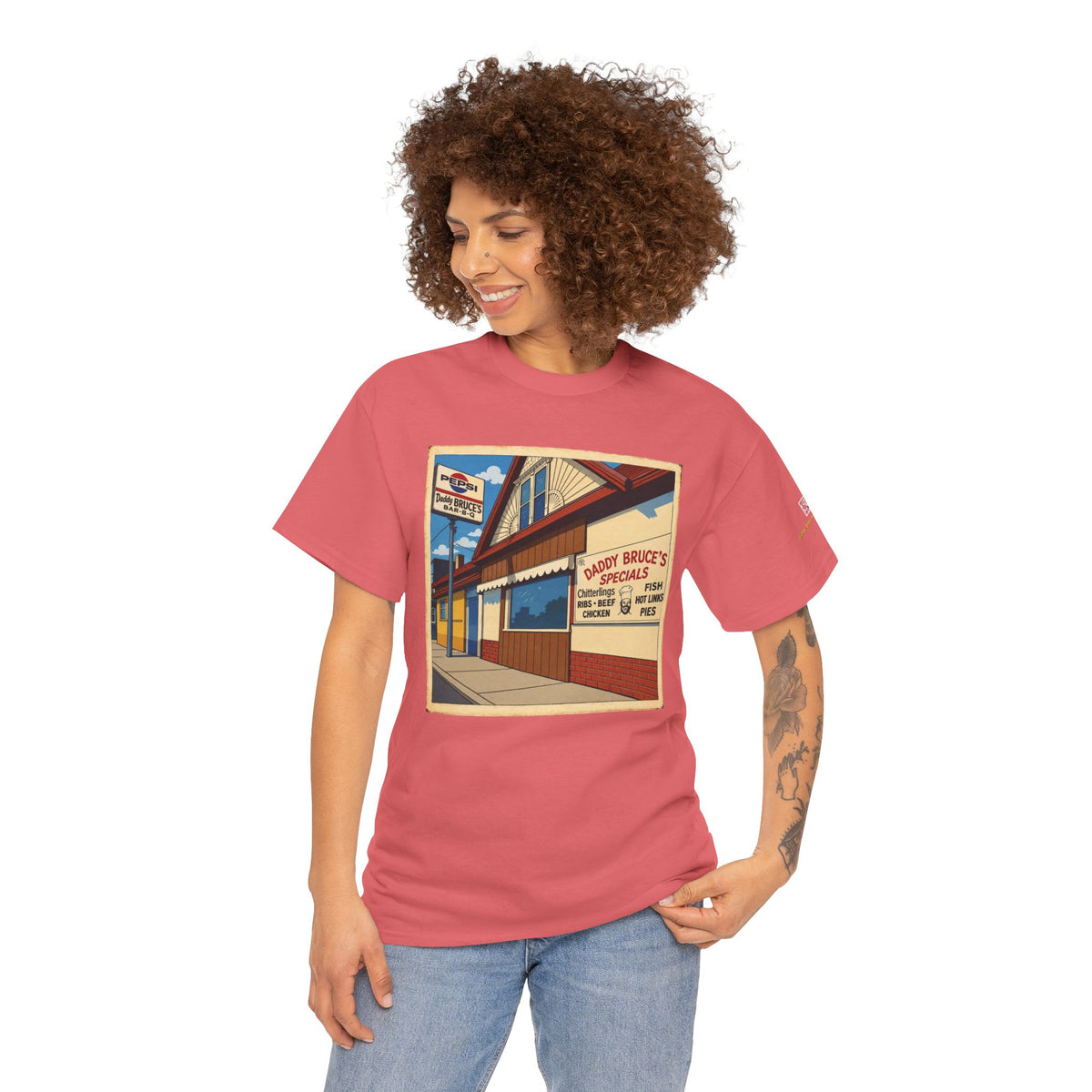 Daddy Bruce's BBQ - vintage Metro Denver gear