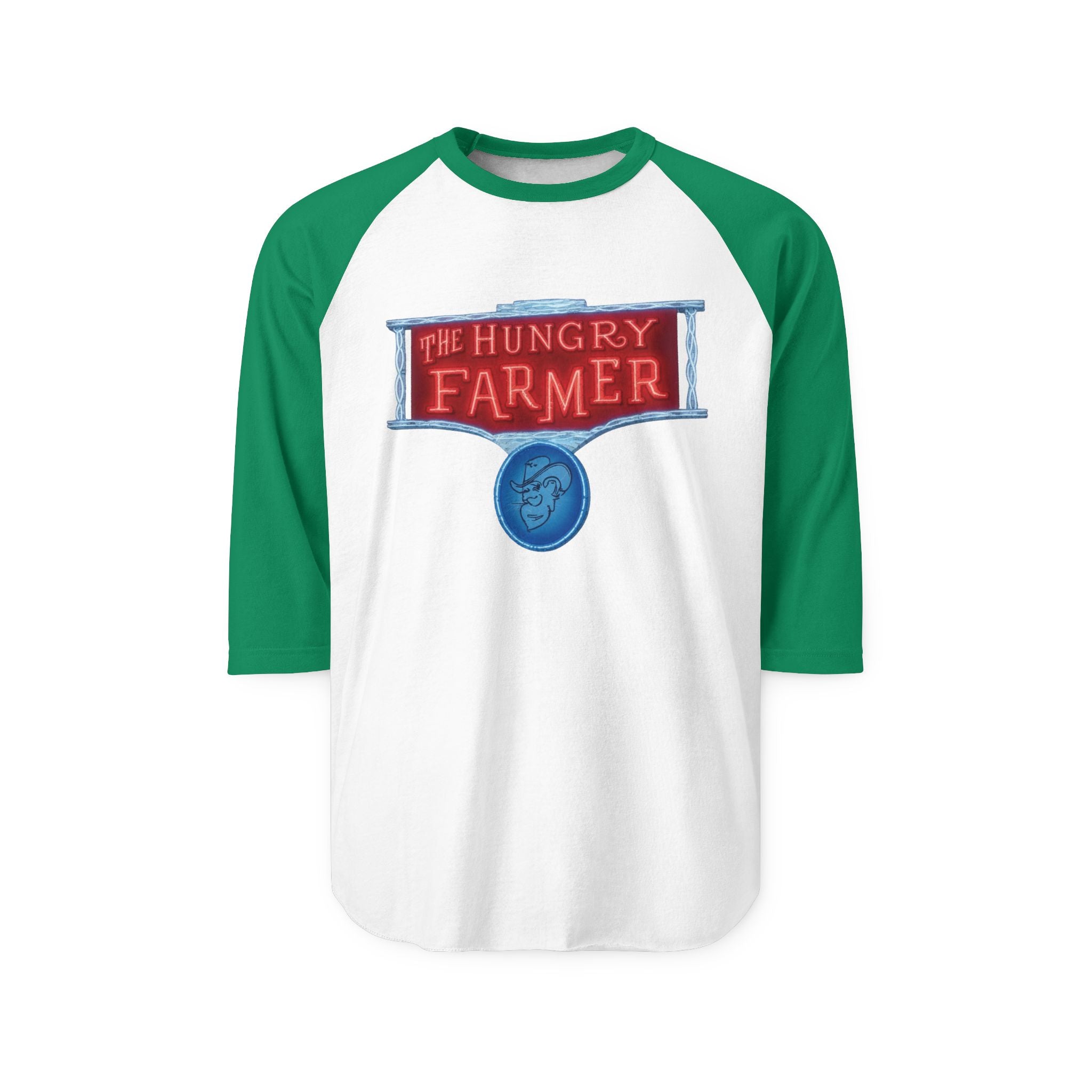HUNGRY FARMER RESTAURANT | Retro Baseball Tee