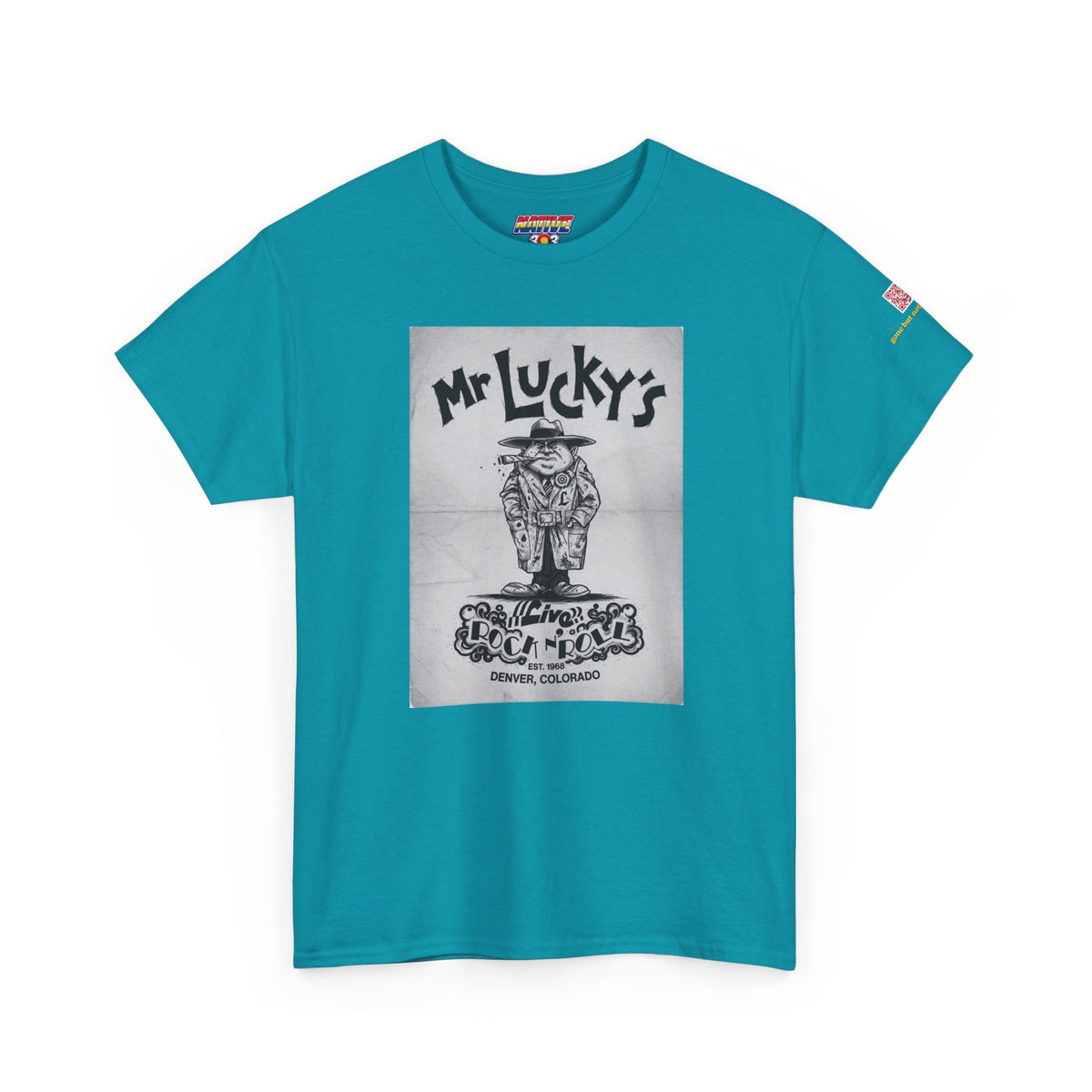 Mr Luckys B/W flyer - vintage Metro Denver gear