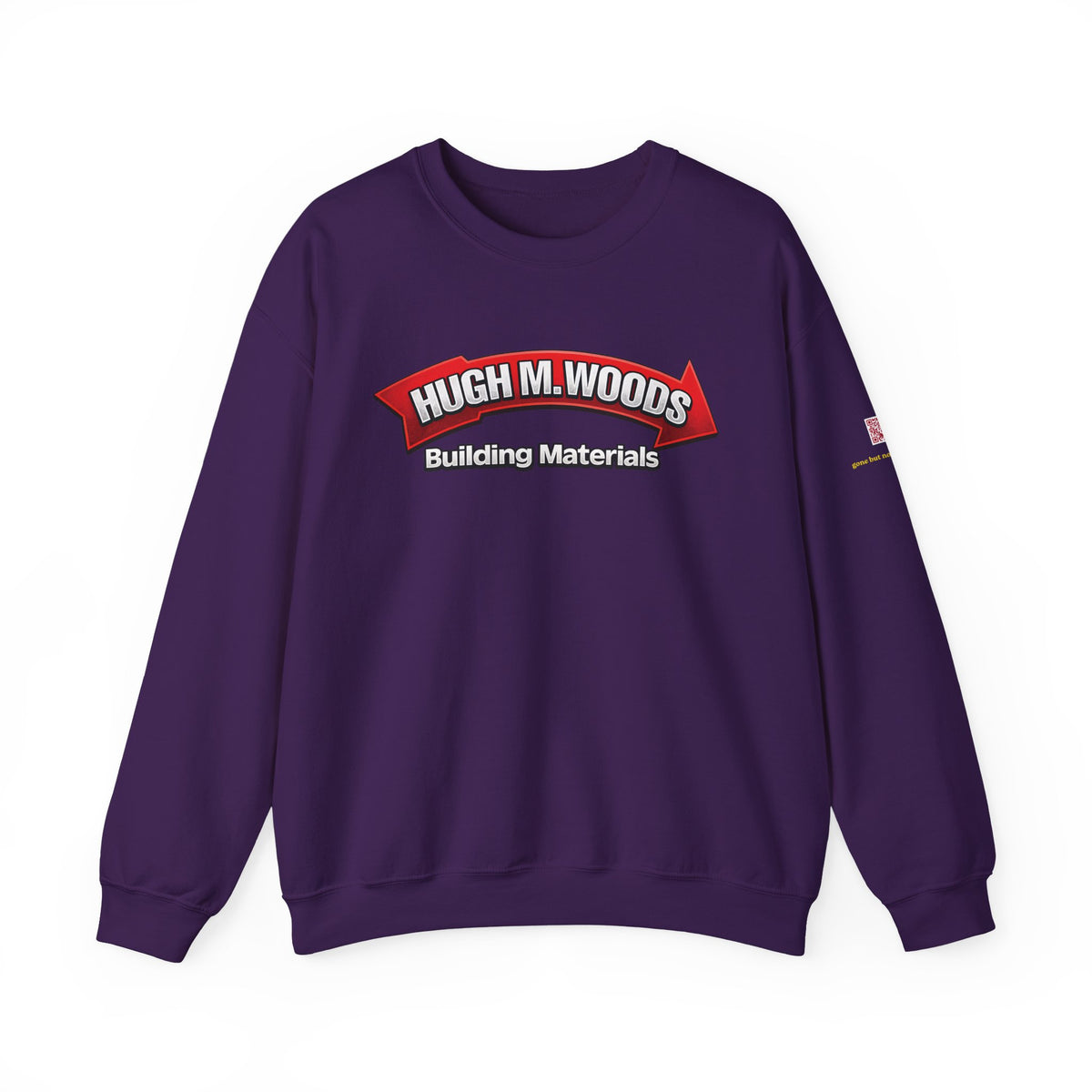 Hugh M Woods logo | Native303 Sweatshirt