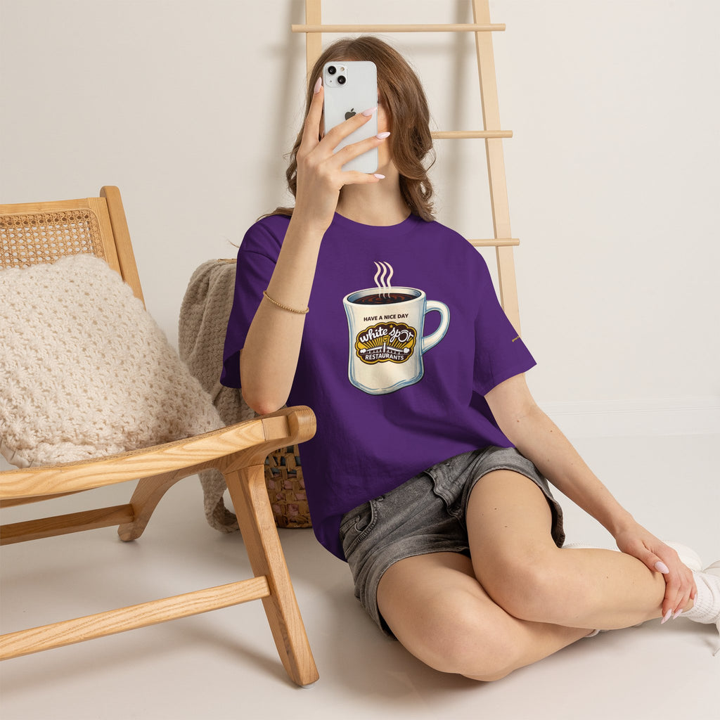 White Spot Mug - vintage Denver gear