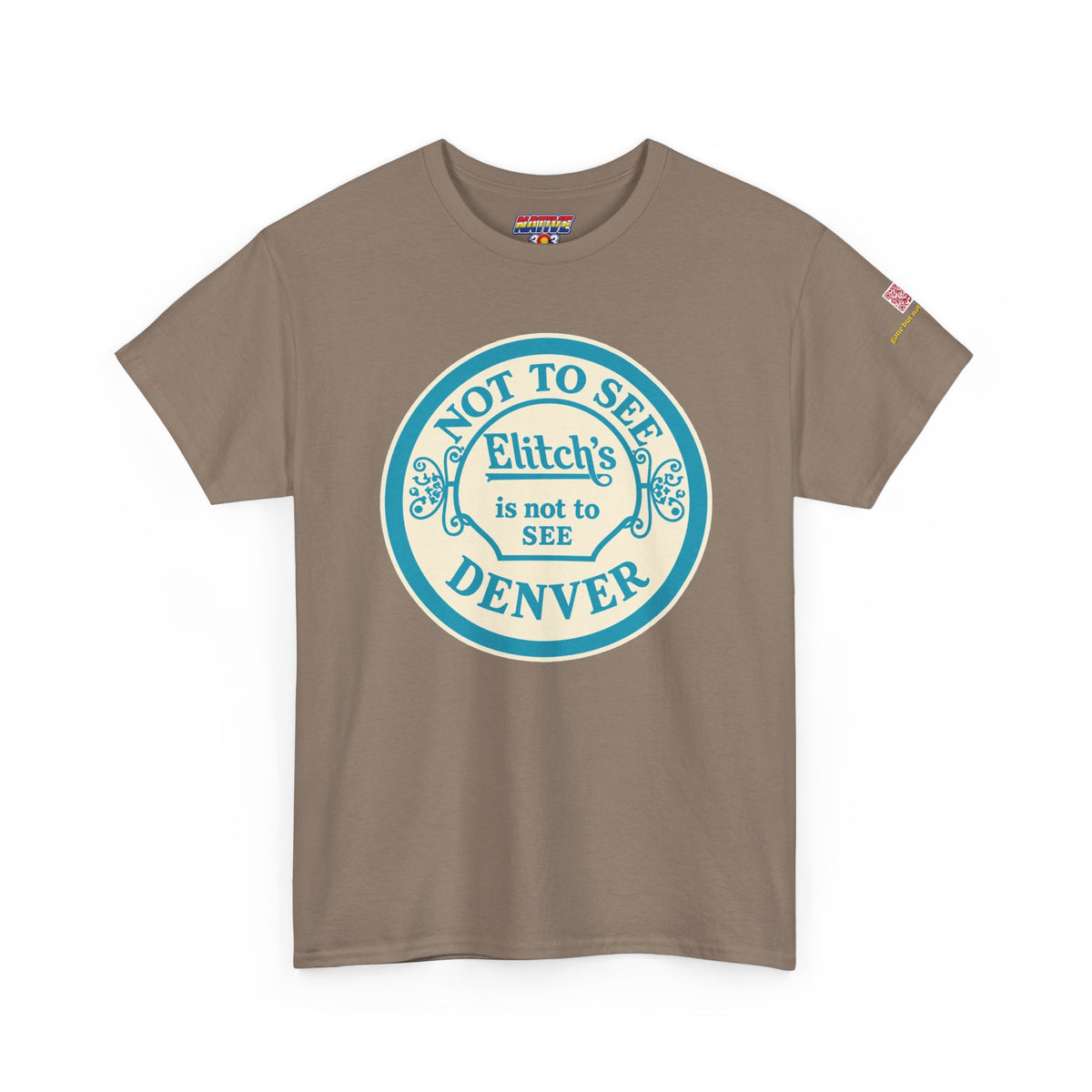 Elitch Gardens TURQUOISE- vintage Denver gear