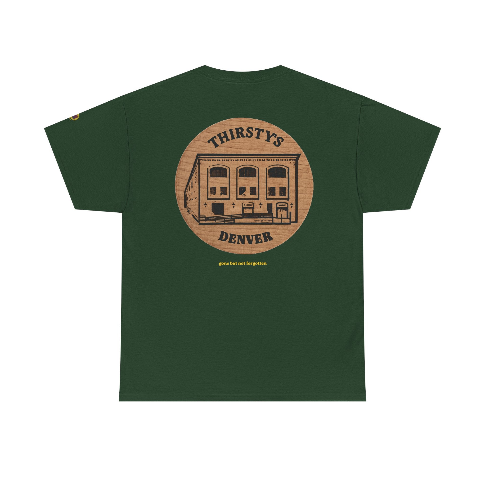 THIRSTY'S token - vintage Denver gear