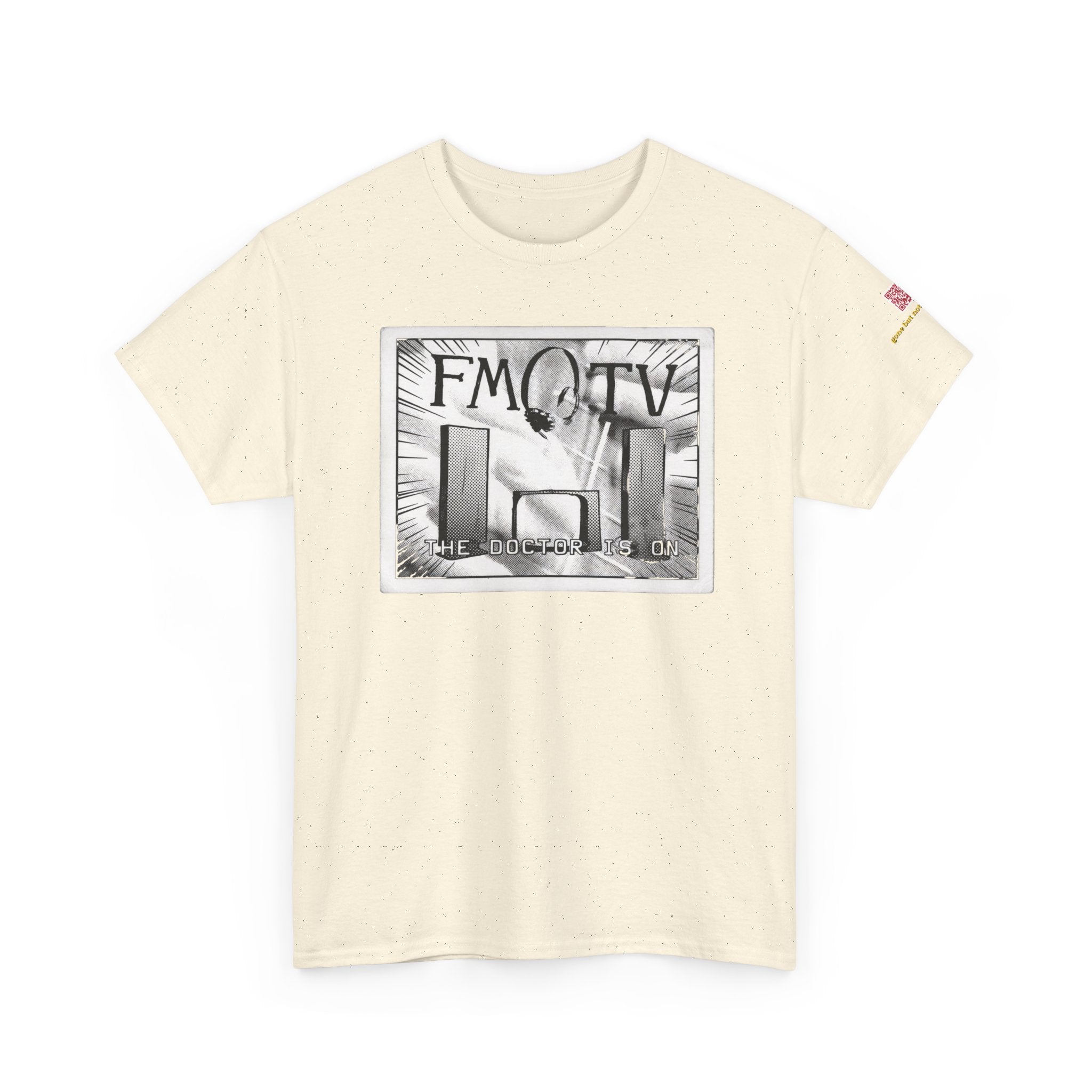 FM/TV (B/W comic style) - vintage Denver gear