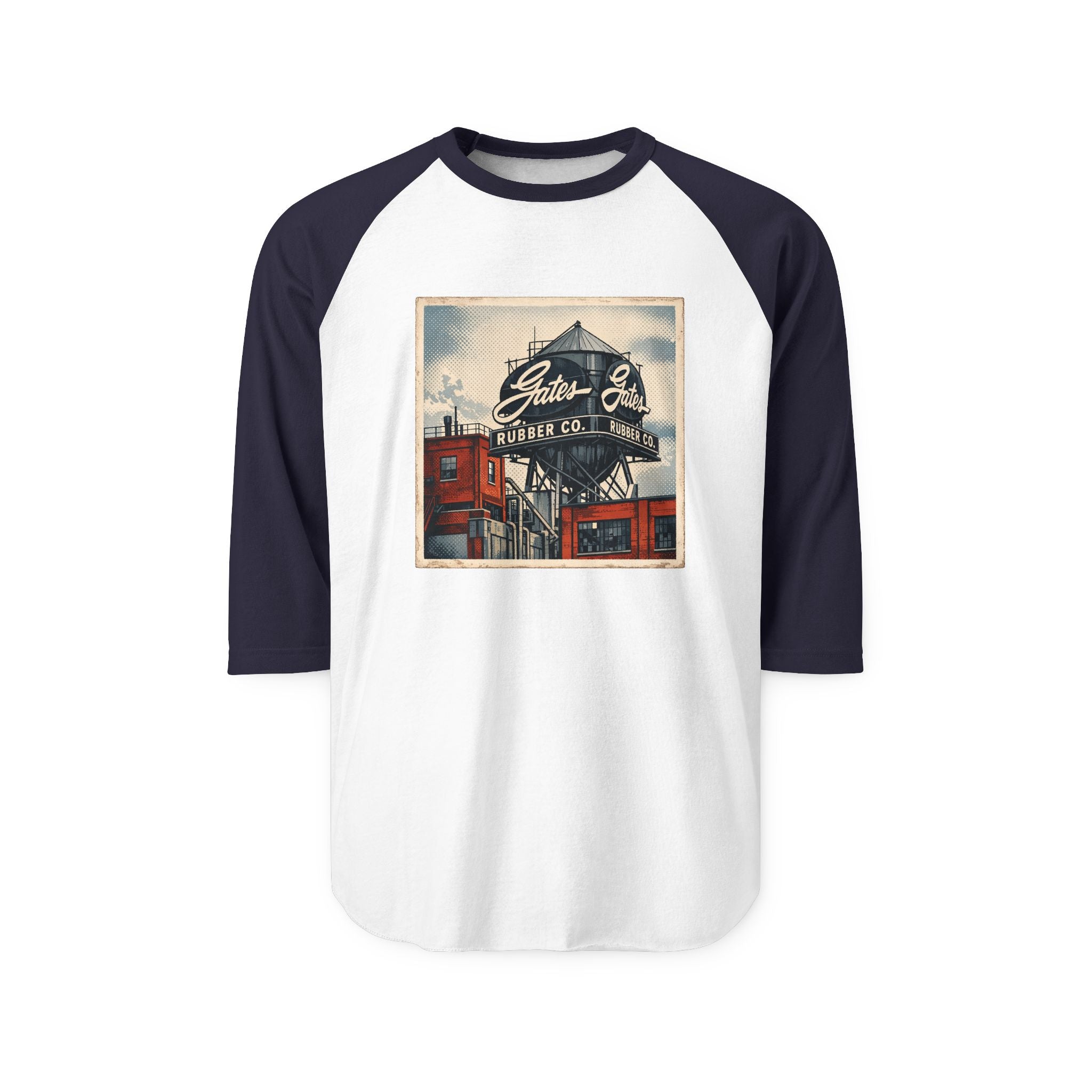 GATES RUBBER COMPANY | Retro Baseball Tee