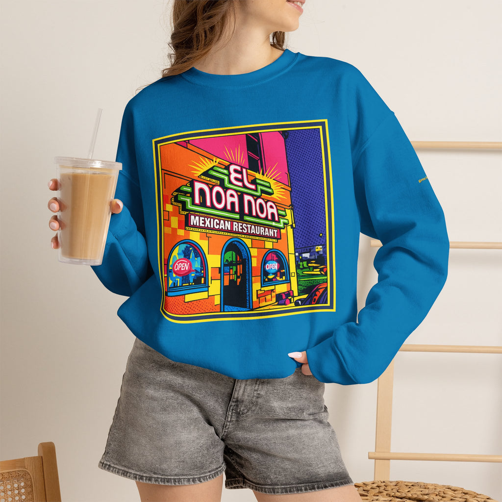 El Noa Noa Mexican restaurant (neon) | Native303 Sweatshirt