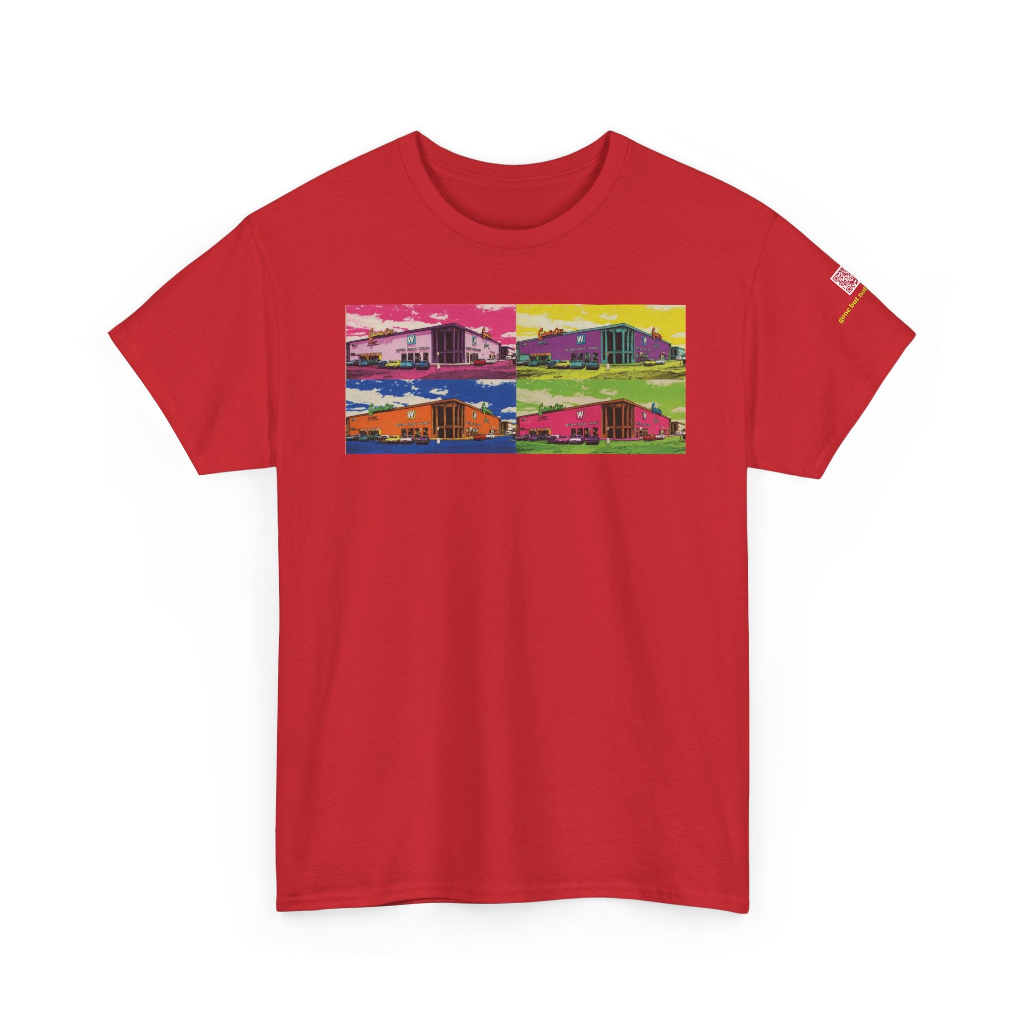Cinderella City pop-art collage - vintage Denver gear