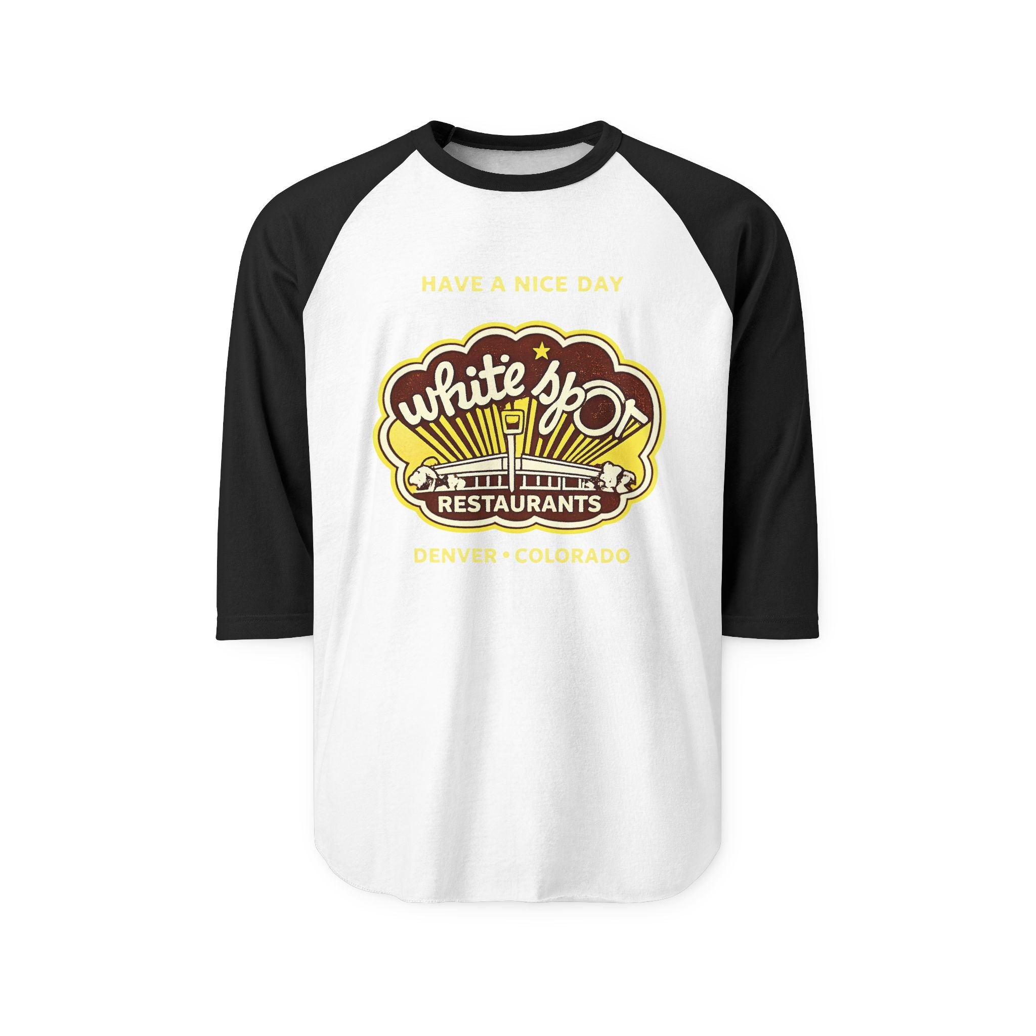 WHITE SPOT | Retro Baseball Tee