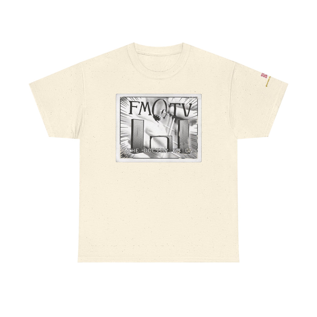 FM/TV (B/W comic style) - vintage Denver gear