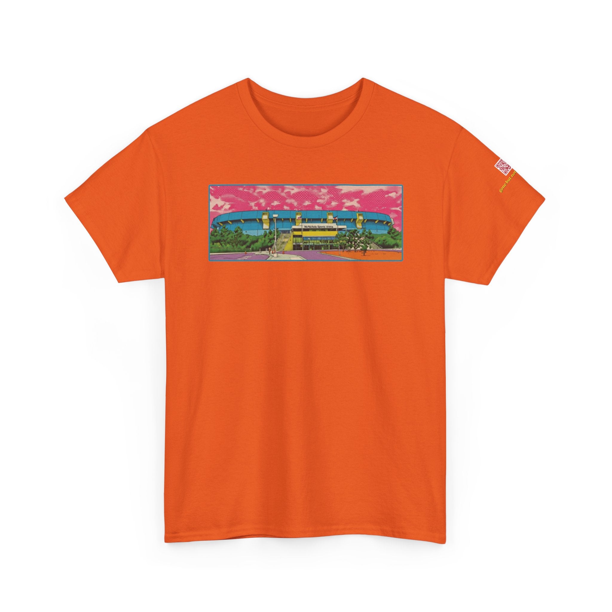 McNichols Arena - retro pop-art imagining - vintage Denver gear