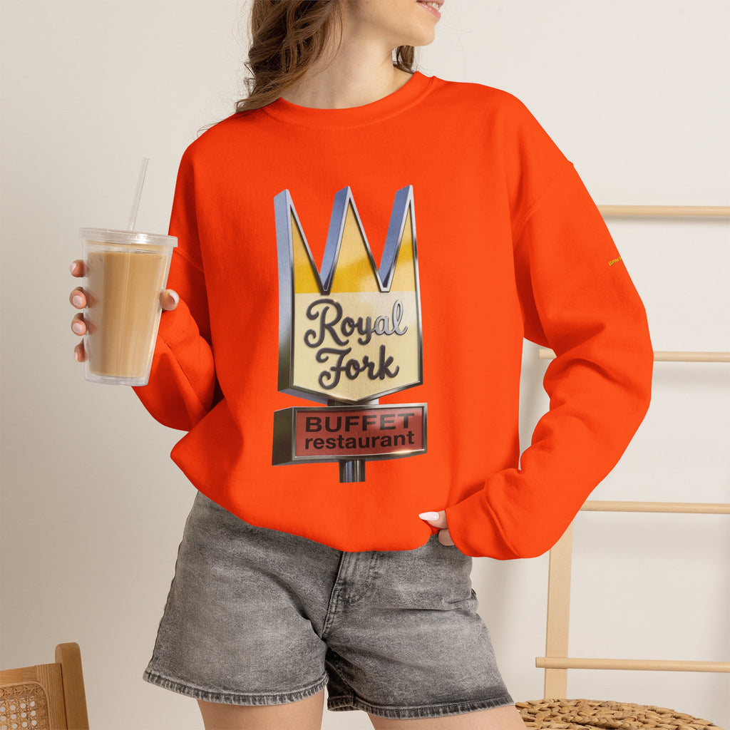 Royal Fork restaurant hi resolution digital style  | Native303 Sweatshirt