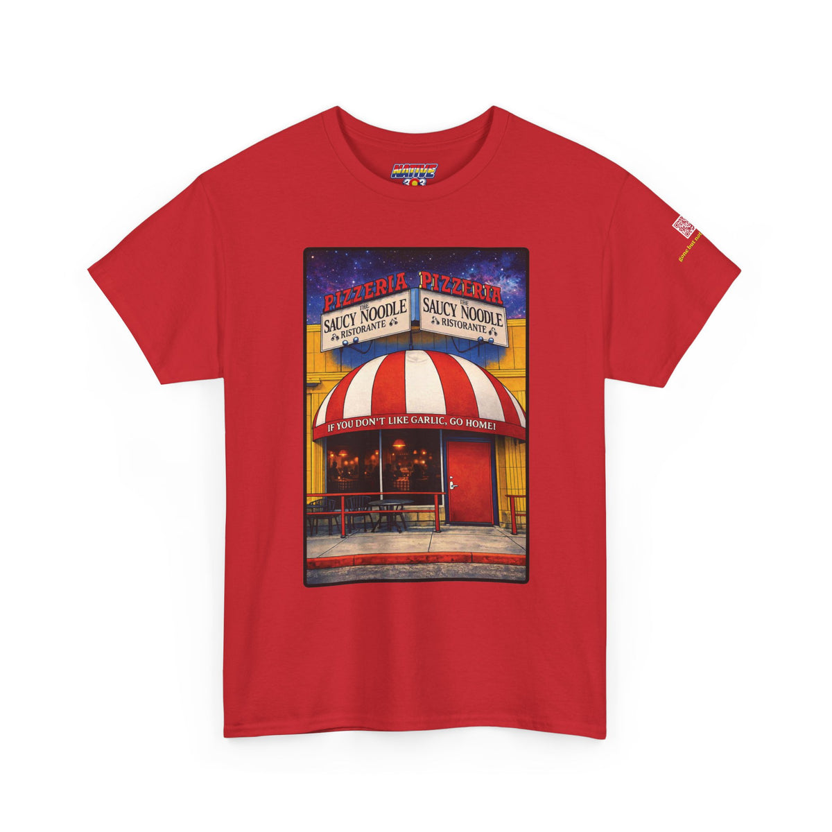 The Saucy Noodle - Garlic - vintage Denver gear