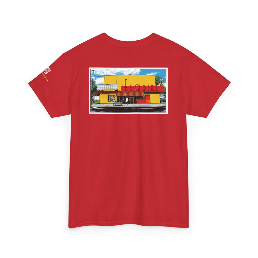 ESQUIRE THEATER pop art - vintage Denver gear