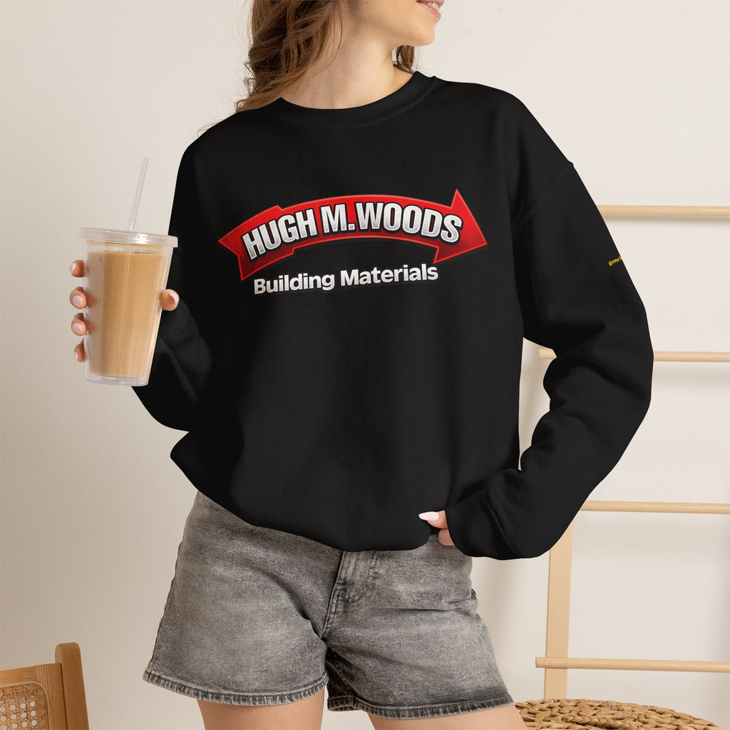 Hugh M Woods logo | Native303 Sweatshirt
