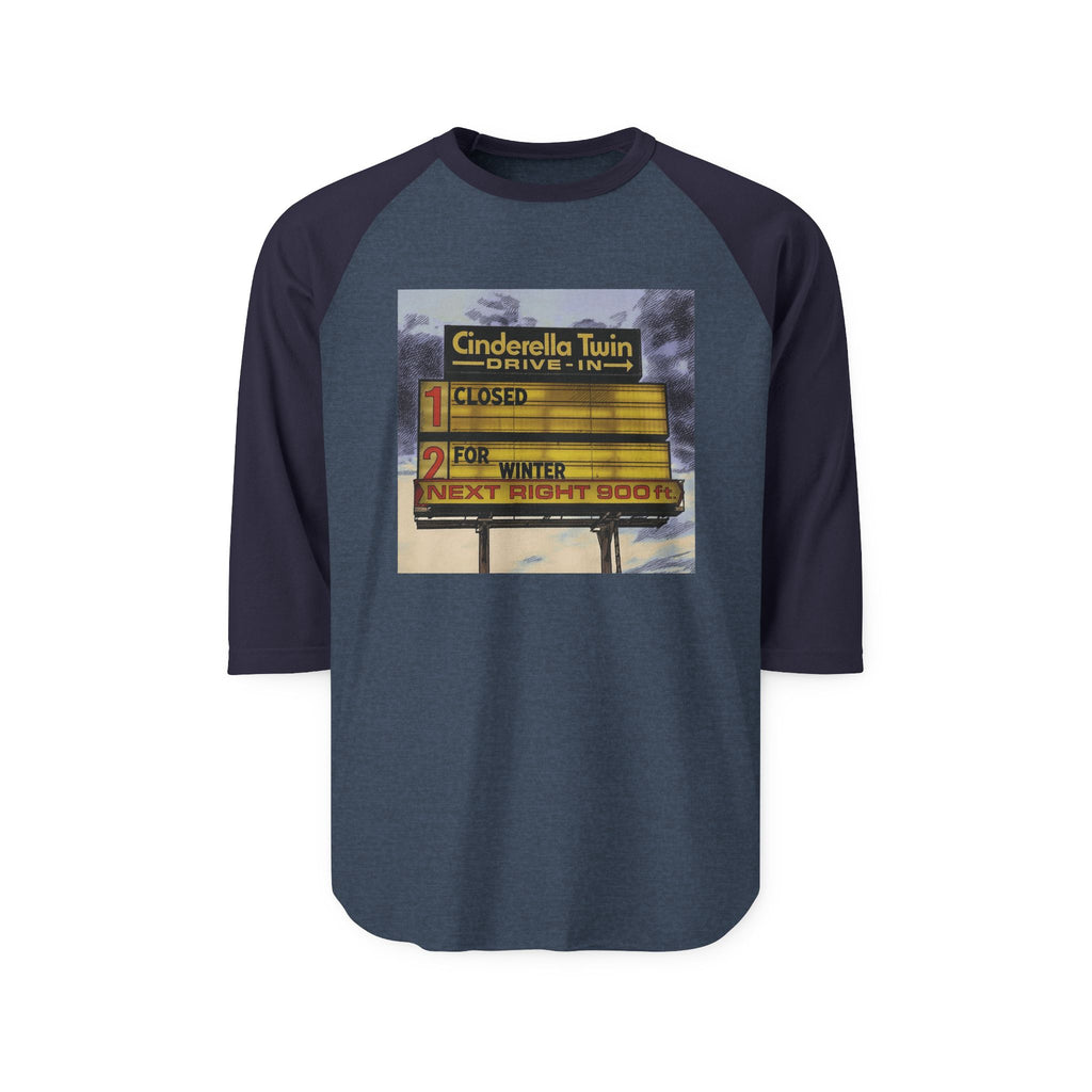 CINDERELLA TWIN DRIVE IN | Retro Baseball Tee