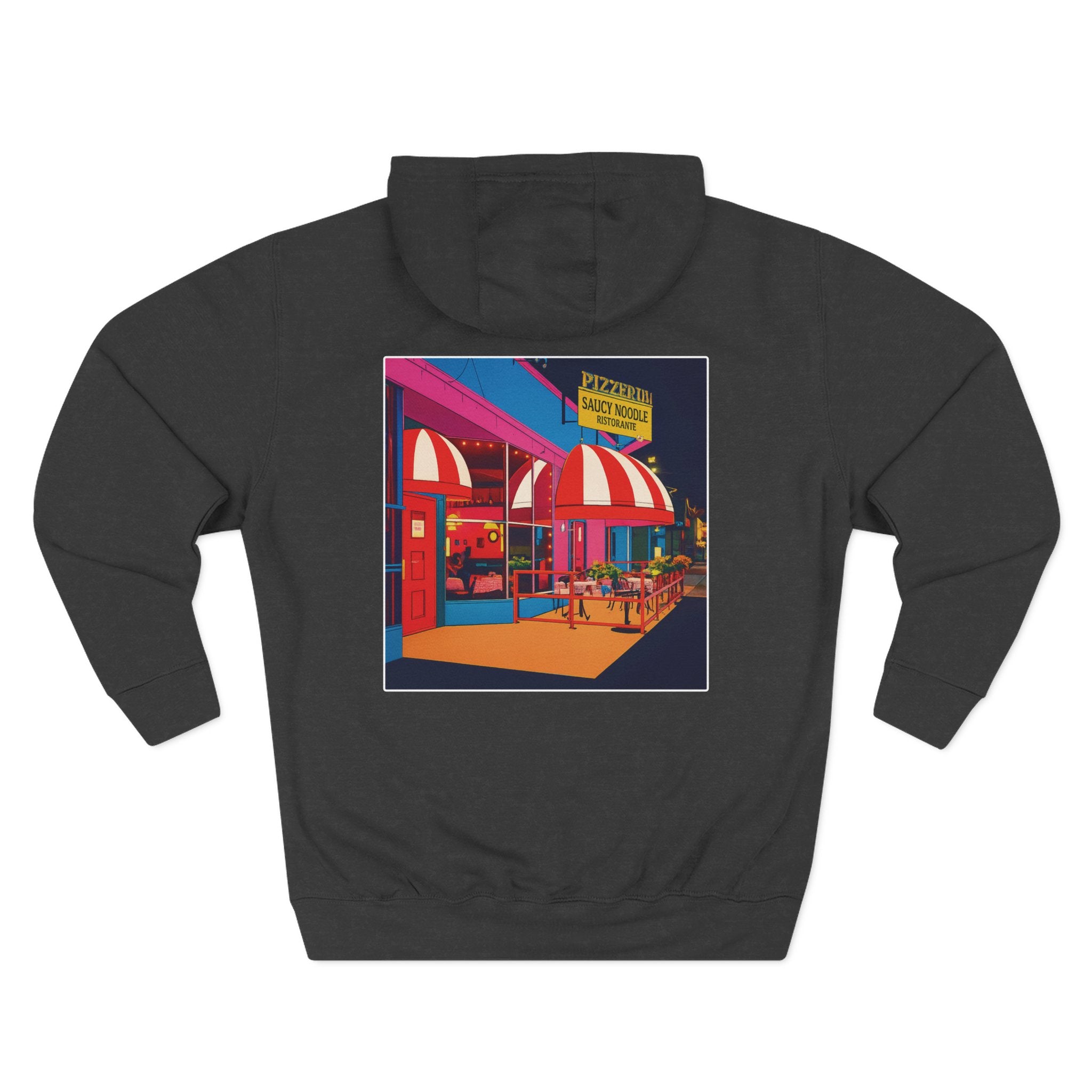 SAUCY NOODLE pop art comics style Hoodie