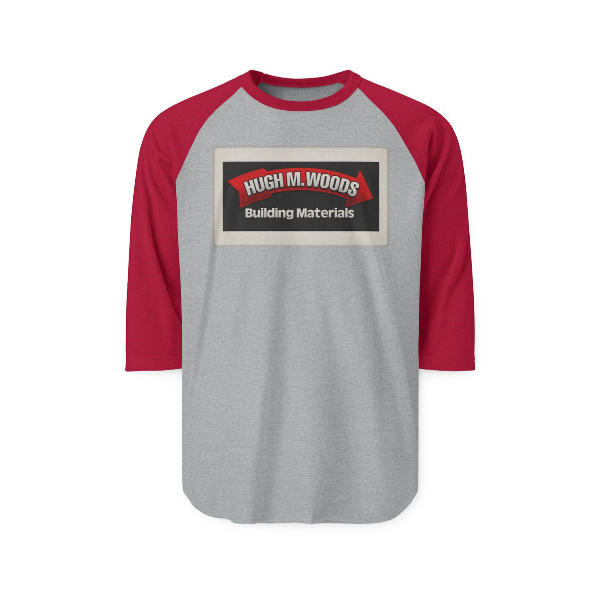 HUGH M WOODS | Retro Baseball Tee