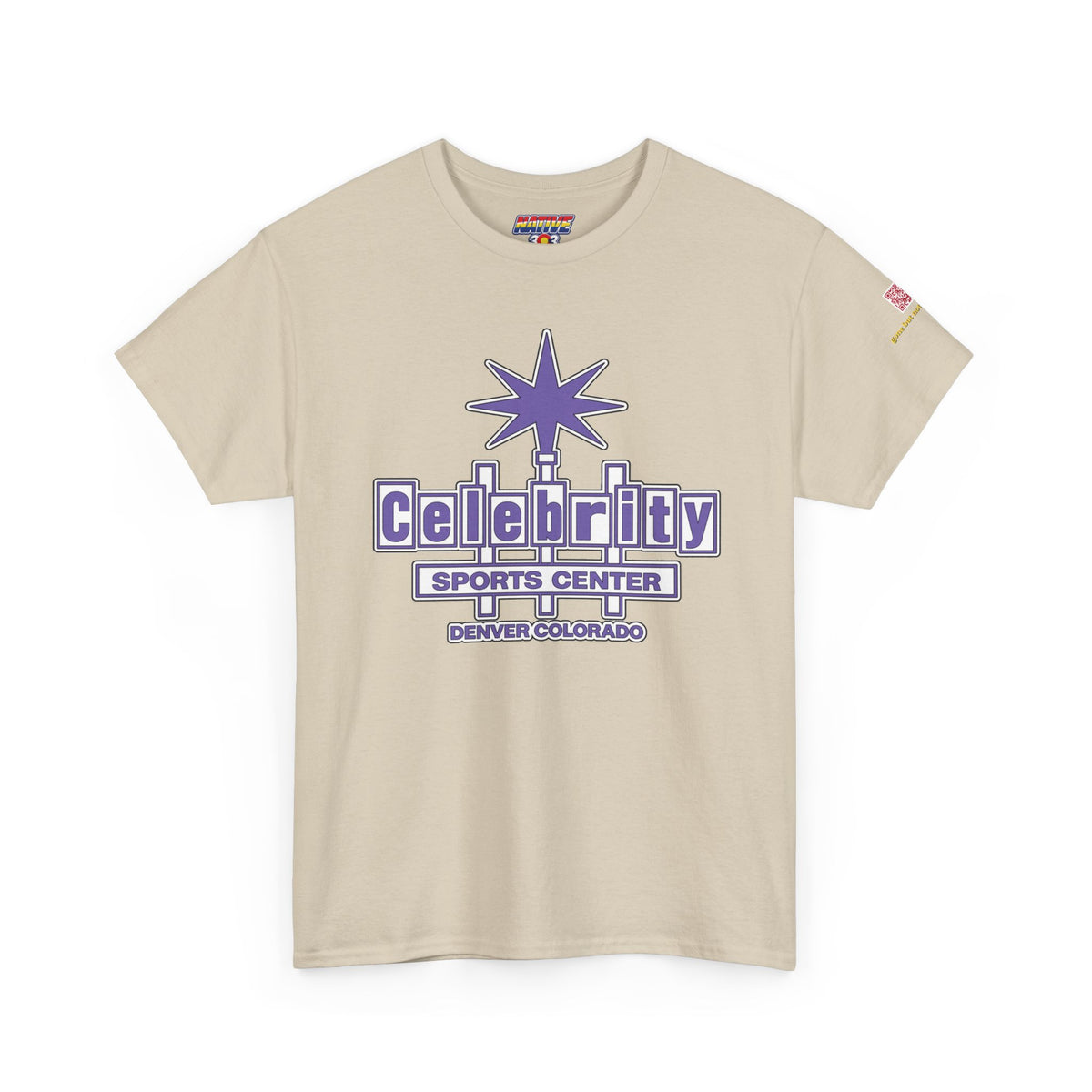 Celebrity Sports Center PURPLE - vintage Denver gear