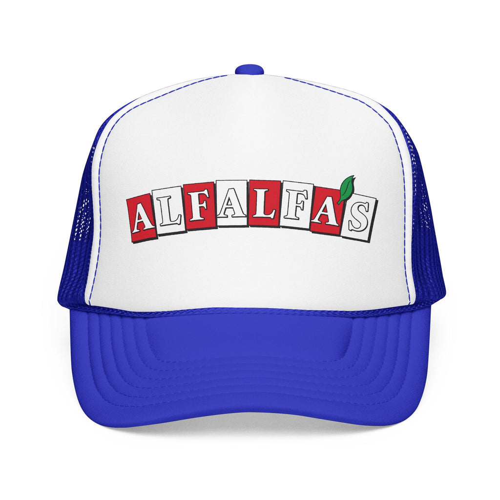 Alfalfa's Trucker Hat — Vintage Sailboat Foam Cap