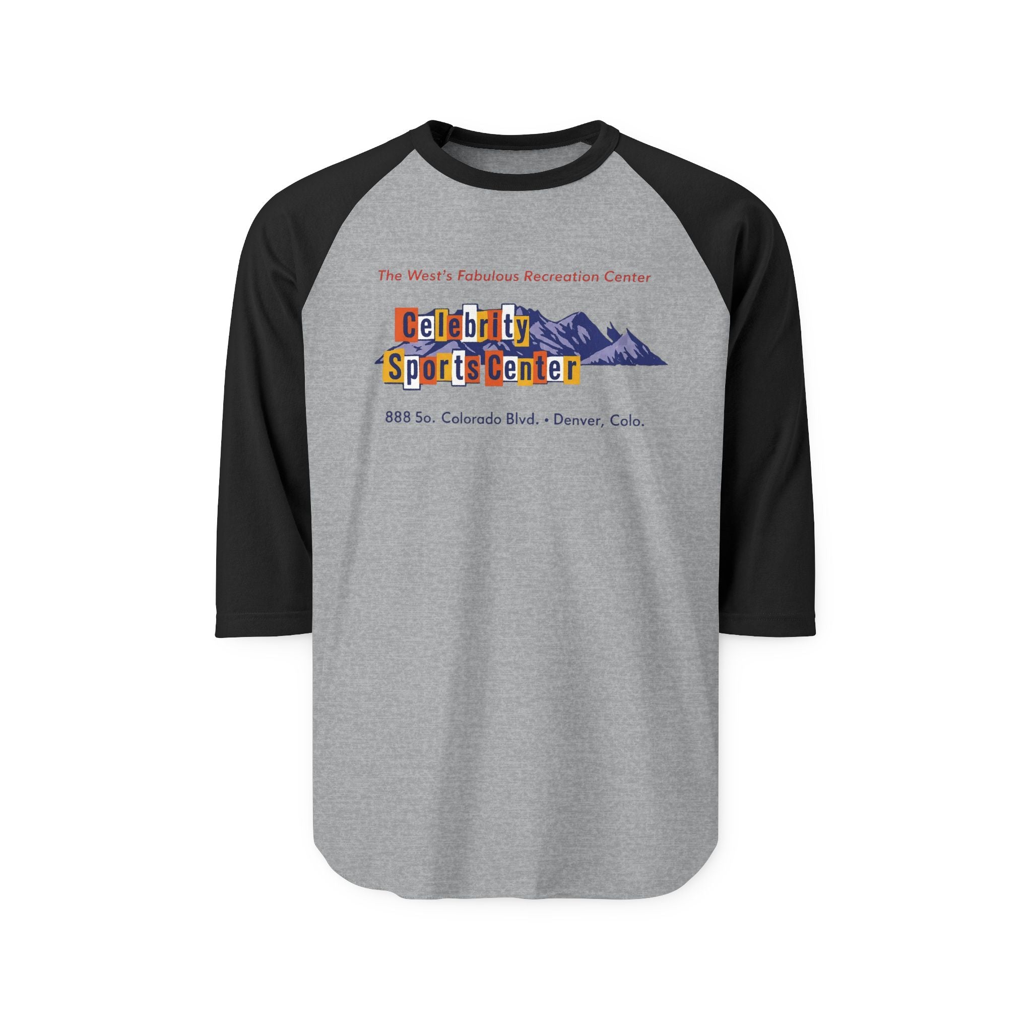 CELEBRITY SPORTS CENTER | Retro Baseball Tee