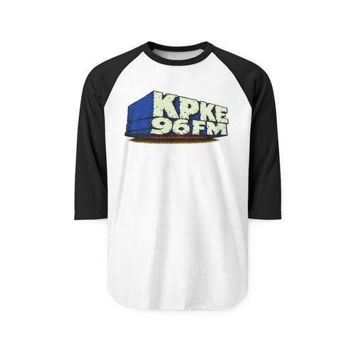 96FM KPKE | Retro Baseball Tee