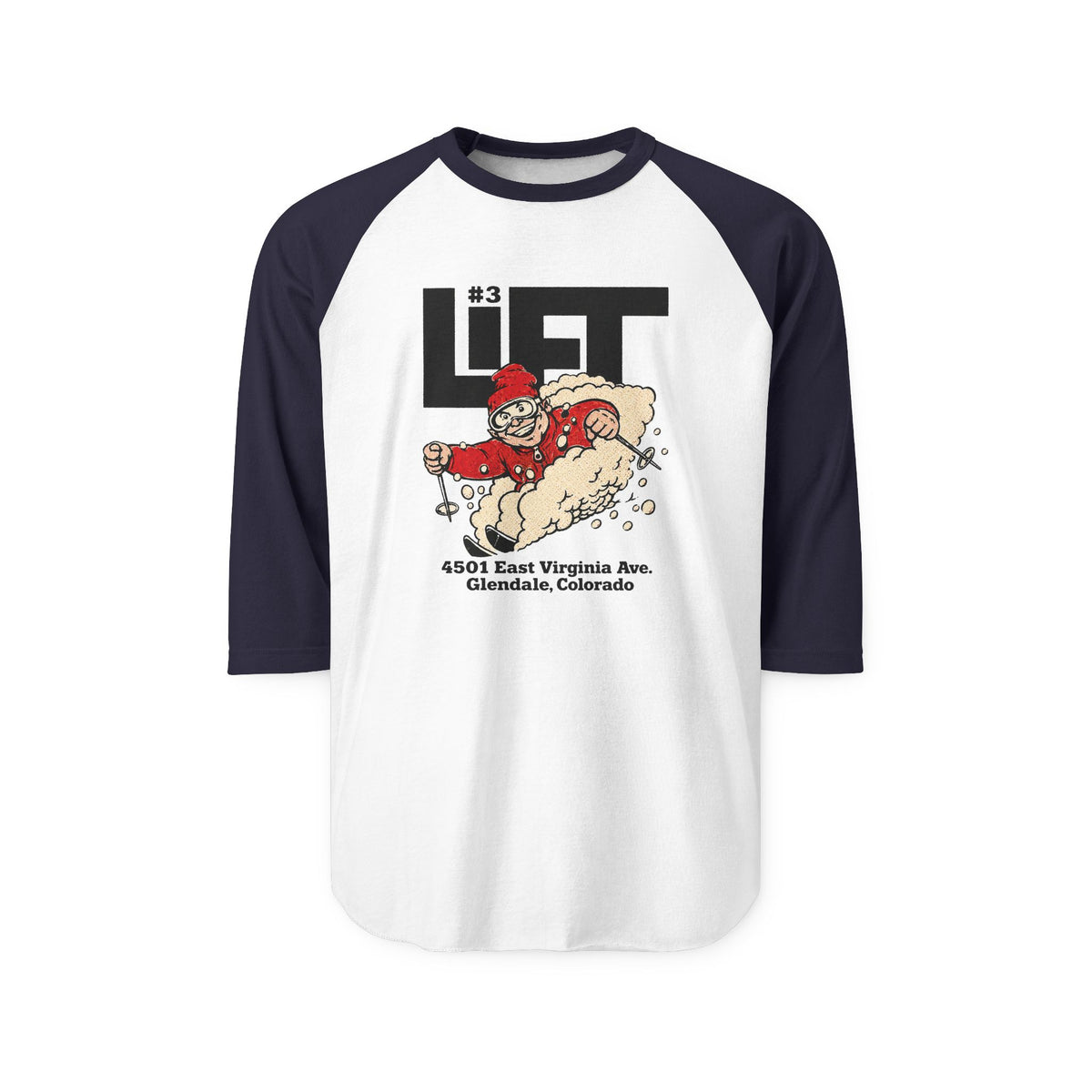 THE LIFT #3 | Retro Baseball Tee