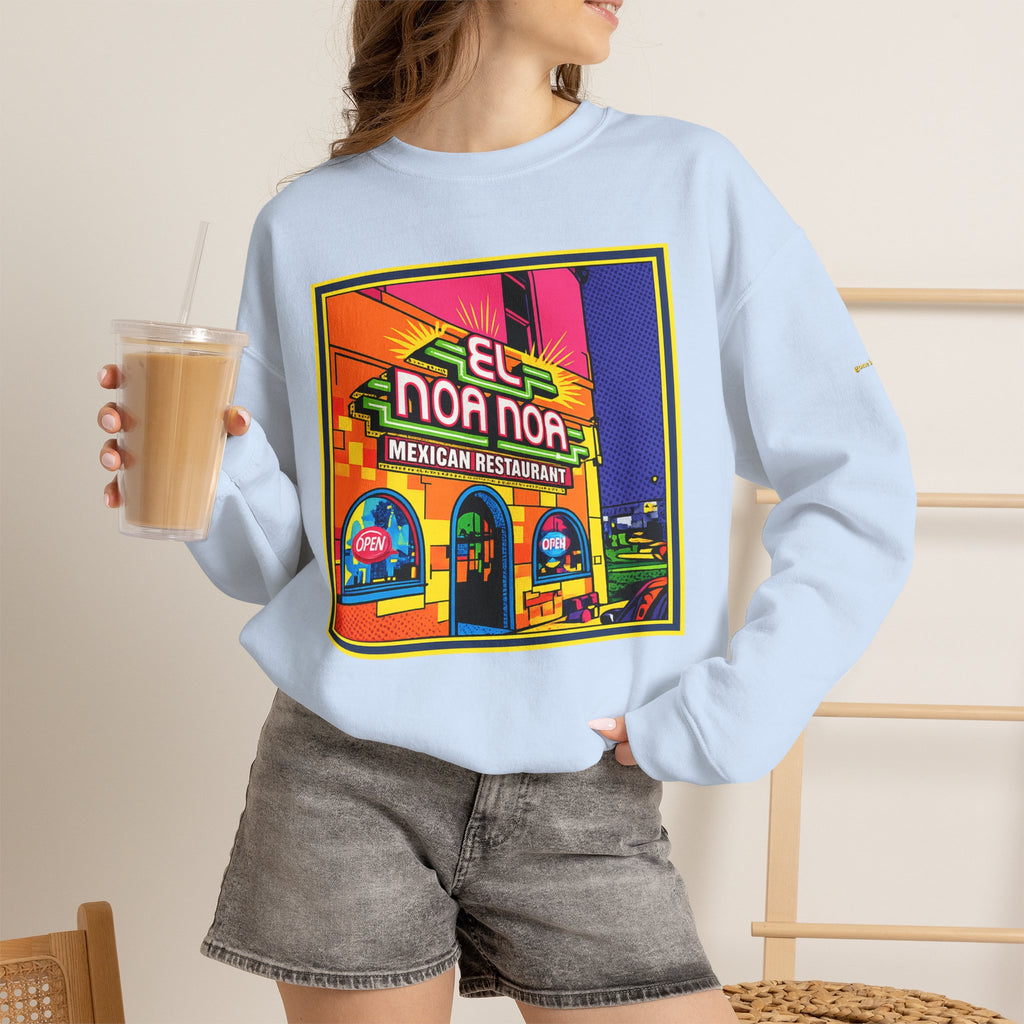El Noa Noa Mexican restaurant (neon) | Native303 Sweatshirt