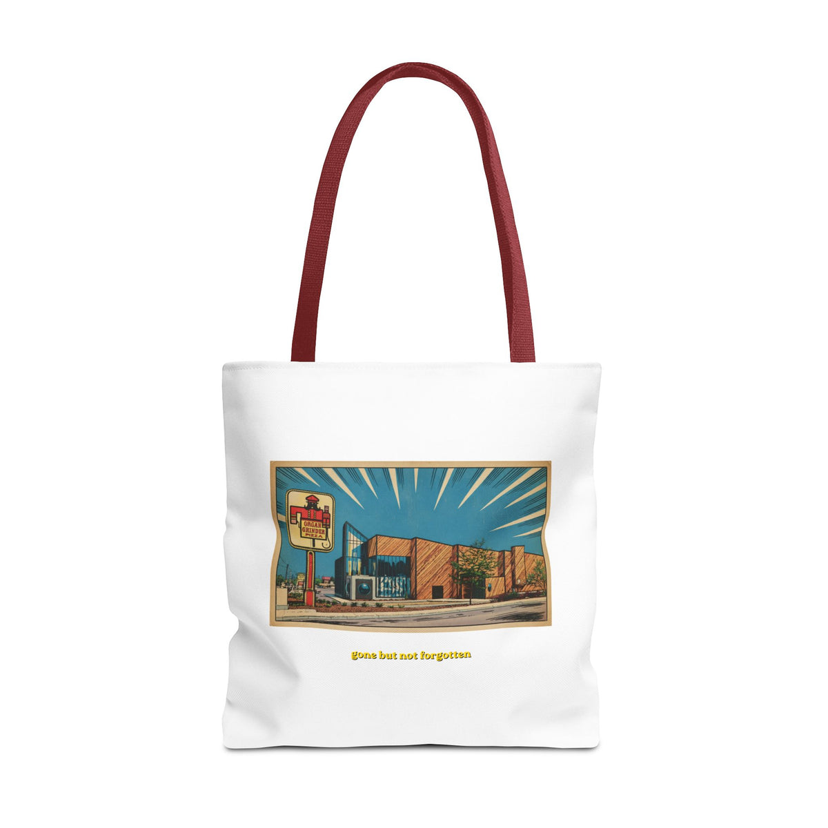 Organ Grinder (comic style) Tote