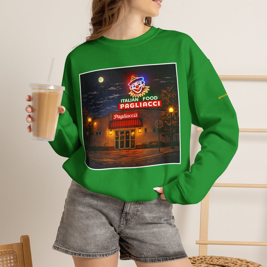 Pagliacci's night scene | Native303 Sweatshirt